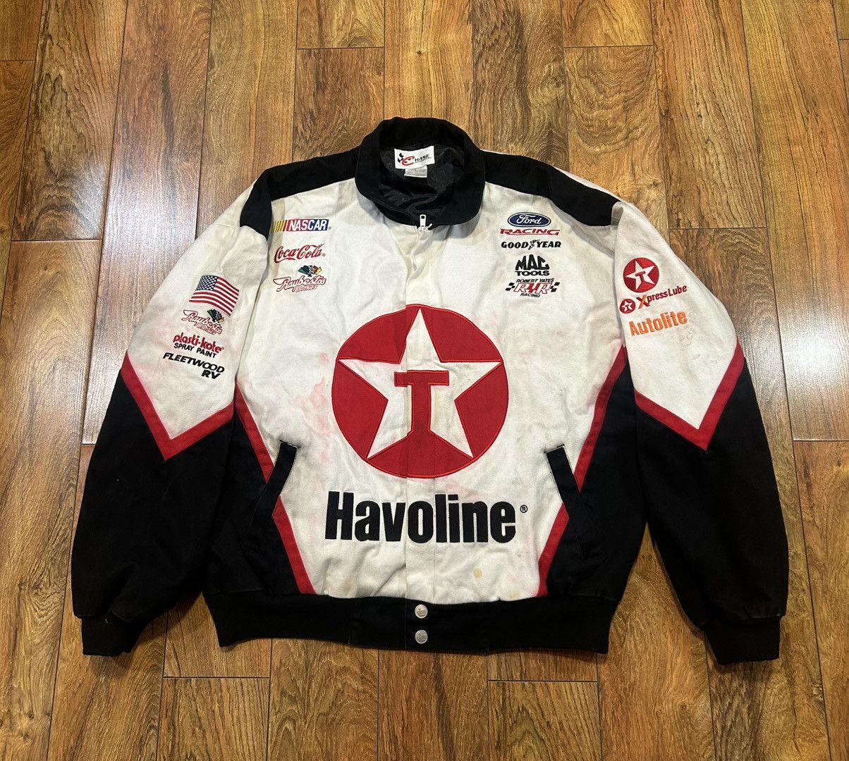 Chase Authentics VintageTexaco Havoline NASCAR Racing Jacket Robert Yates Size US L / EU 52-54 / 3 - 1 Thumbnail