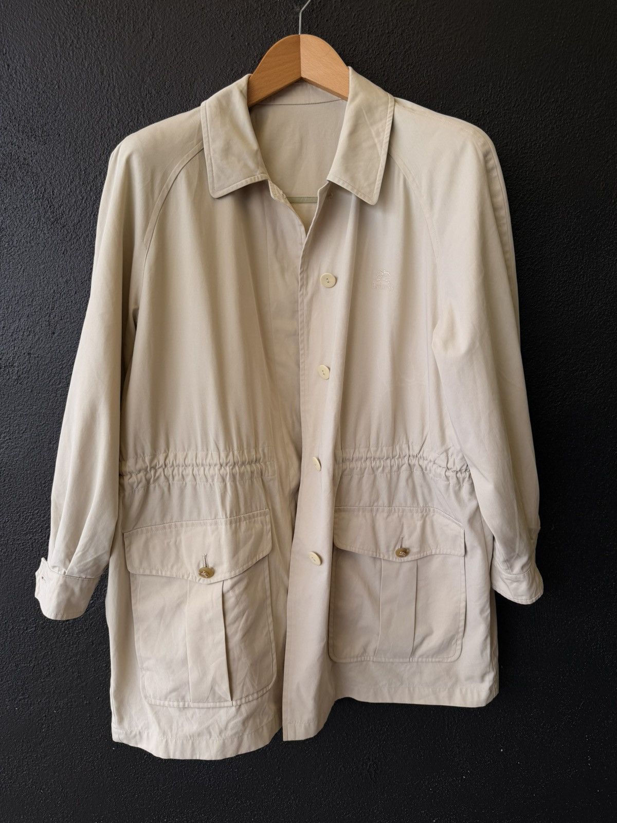 Burberry Vintage Burberrys' Oversized Field/Jacket Size L / US 10 / IT 46 - 2 Thumbnail