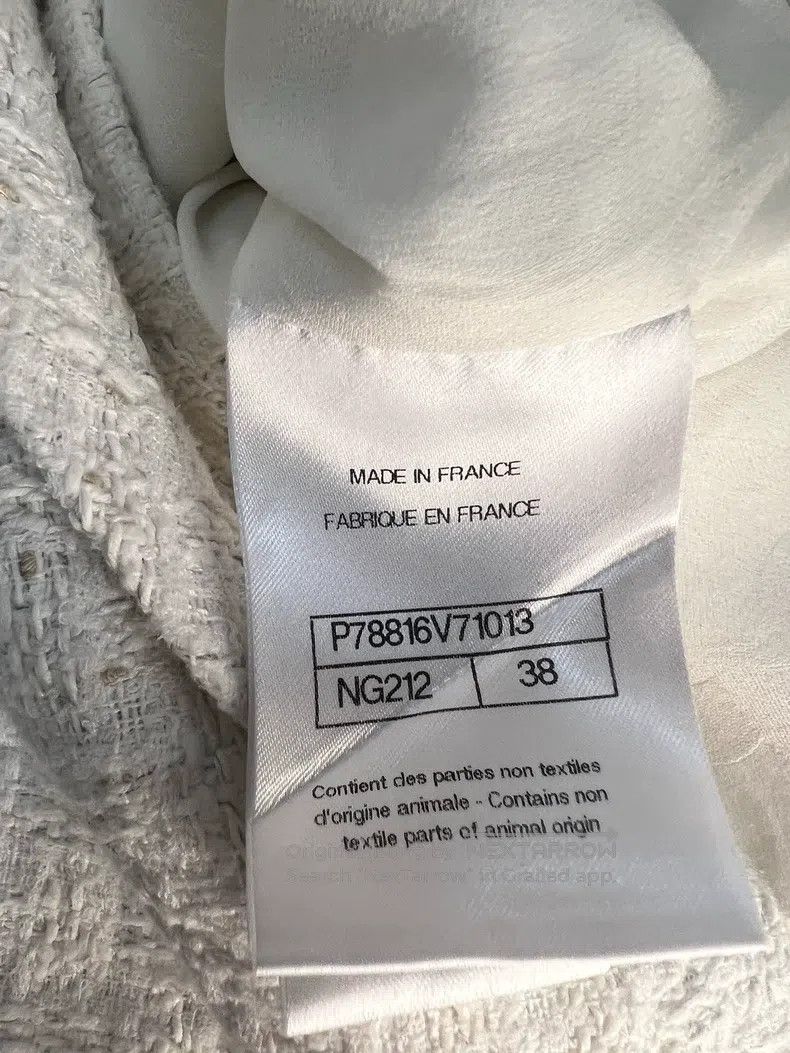Chanel Chanel 25c white hat jacket Size XS / US 0-2 / IT 36-38 - 7 Thumbnail