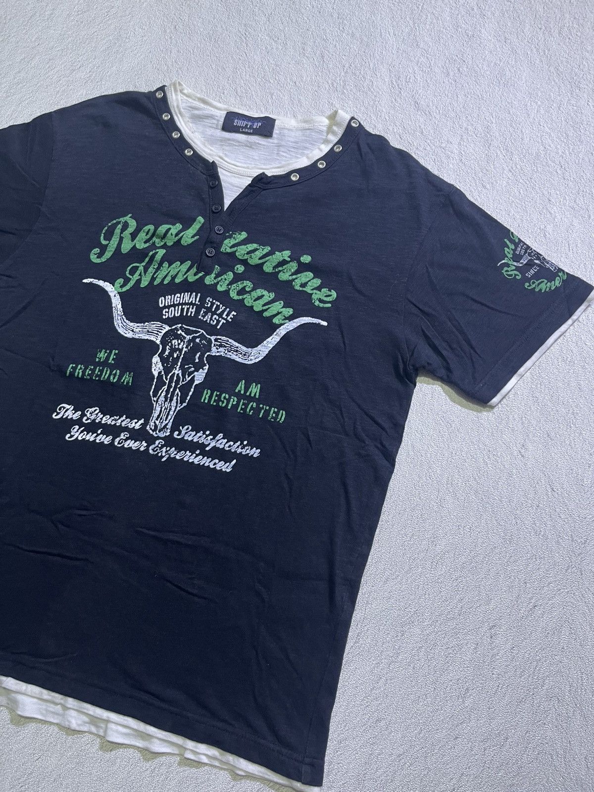 Hysteric Glamour Y2K SHIFT UP short tshirt motif two layer Size US M / EU 48-50 / 2 - 2 Thumbnail