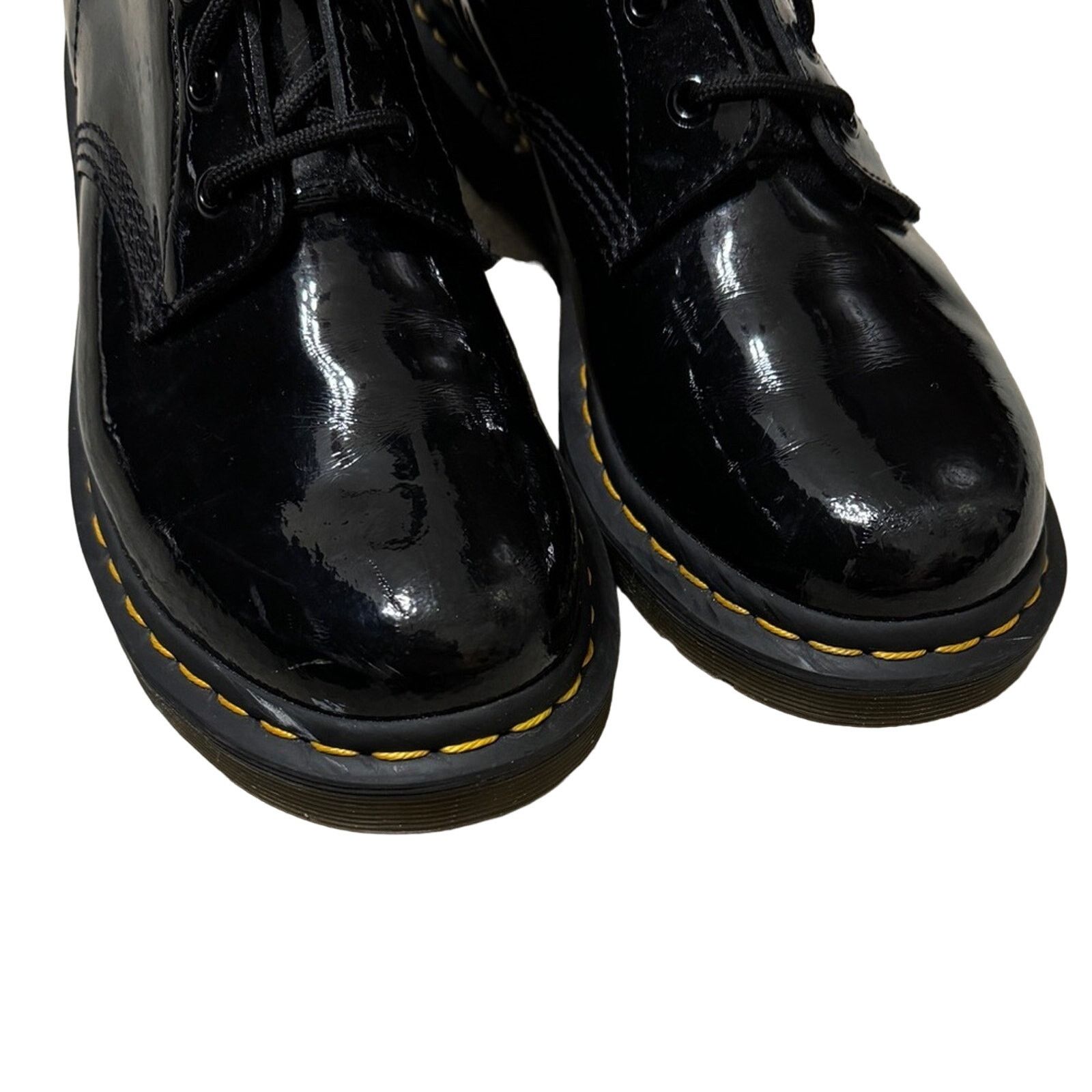 Dr. Martens Dr. Martens 1460 Patent Leather Boots in Black Size 11 Size US 11 / IT 41 - 5 Thumbnail