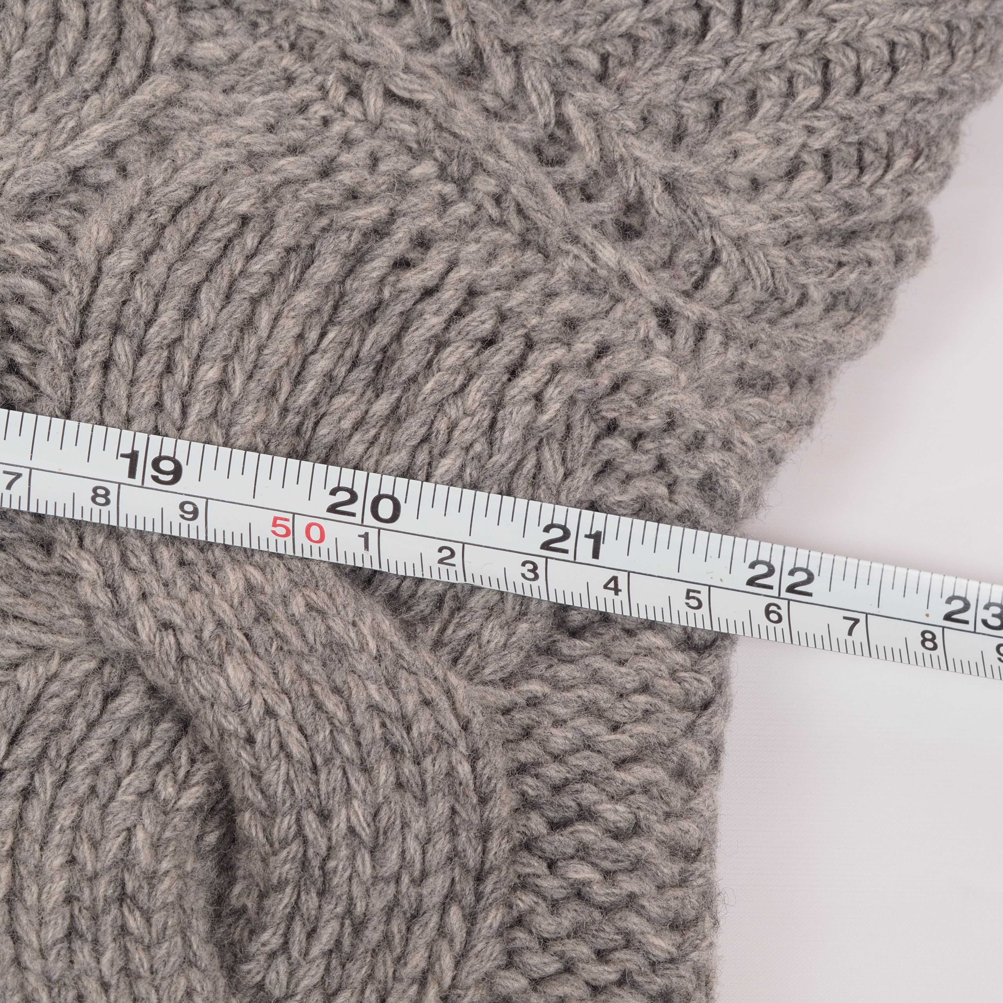 Helmut Lang Helmut Lang Vintage Cable Knit Wool Sweater Gray Size XS / US 0-2 / IT 36-38 - 7 Thumbnail