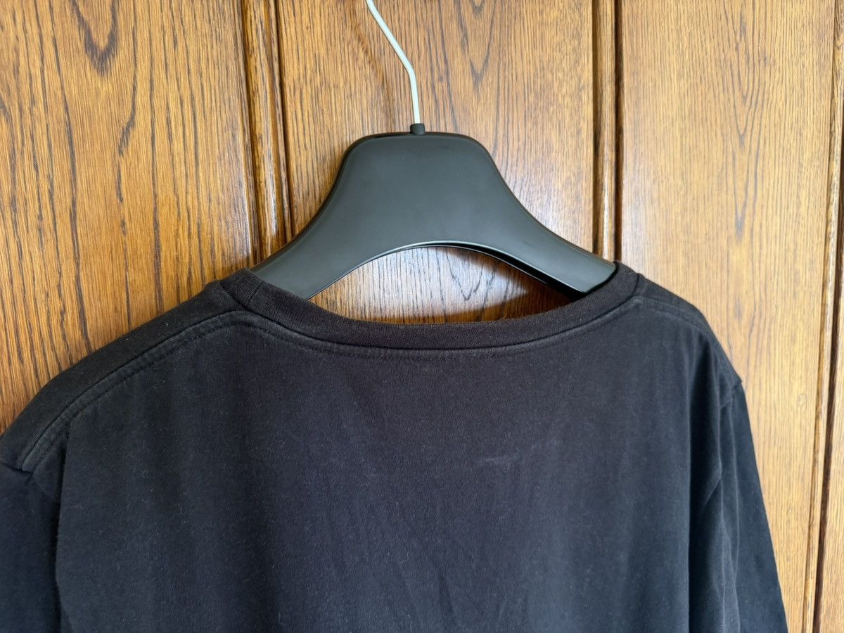Saint Laurent Paris FW19 Saint Laurent heavy logo Black T shirt white logo L Size US L / EU 52-54 / 3 - 14 Thumbnail