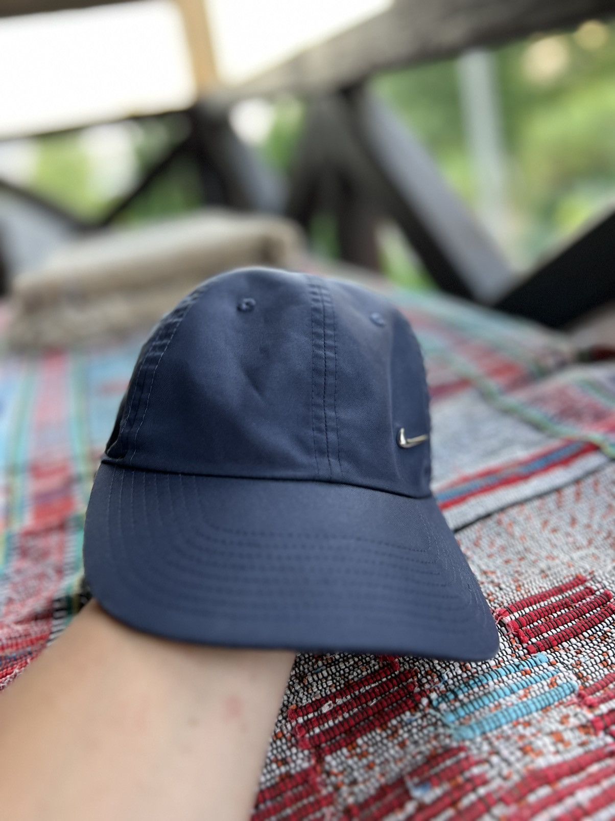 Nike Nike 5-Panel Navy Cap 💙🧢 | Mini Metal Swoosh Heat Hypebea Size ONE SIZE - 3 Thumbnail