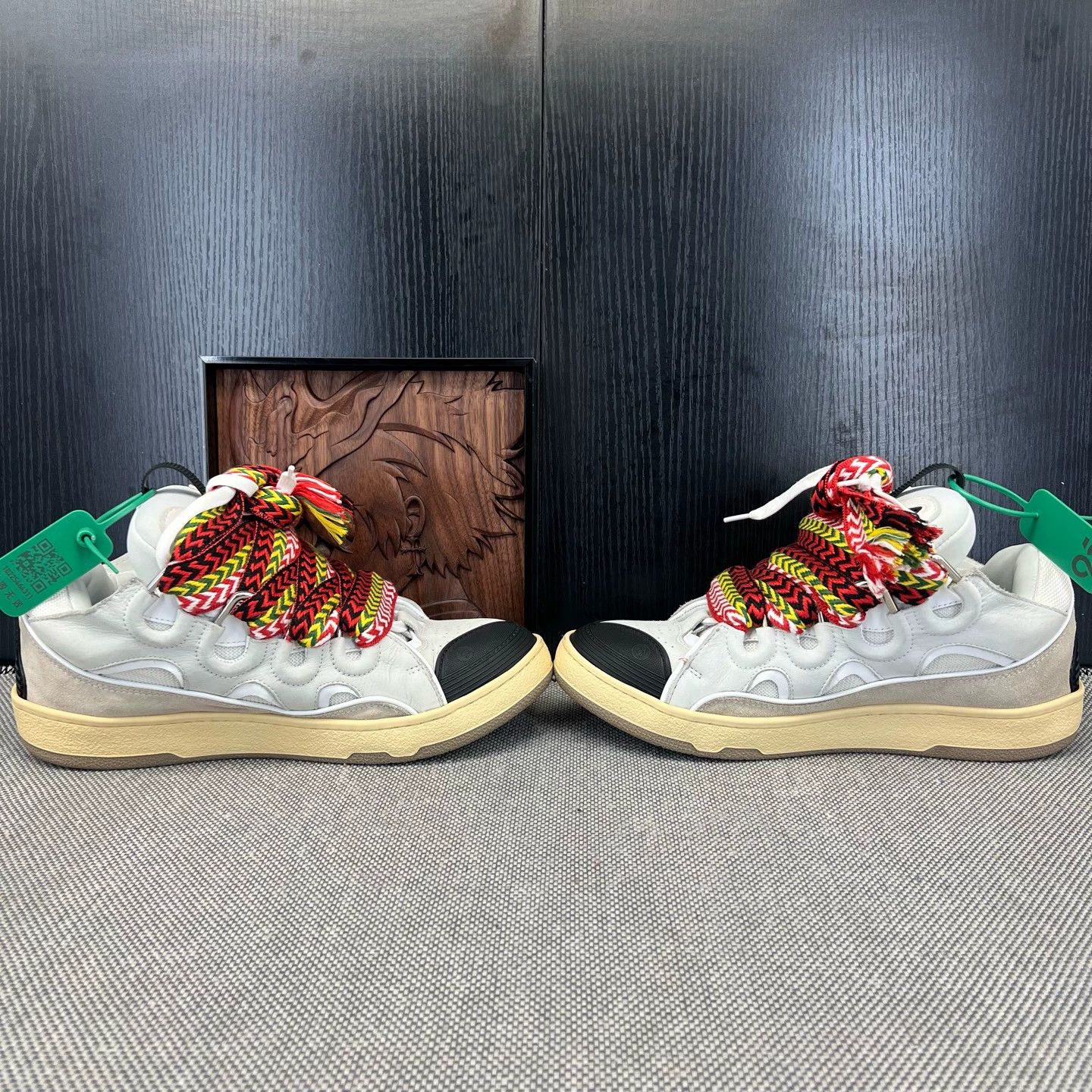 Lanvin Lanvin Curb Sneakers White Size 43 "Like New" Size US 10 / EU 43 - 6 Thumbnail
