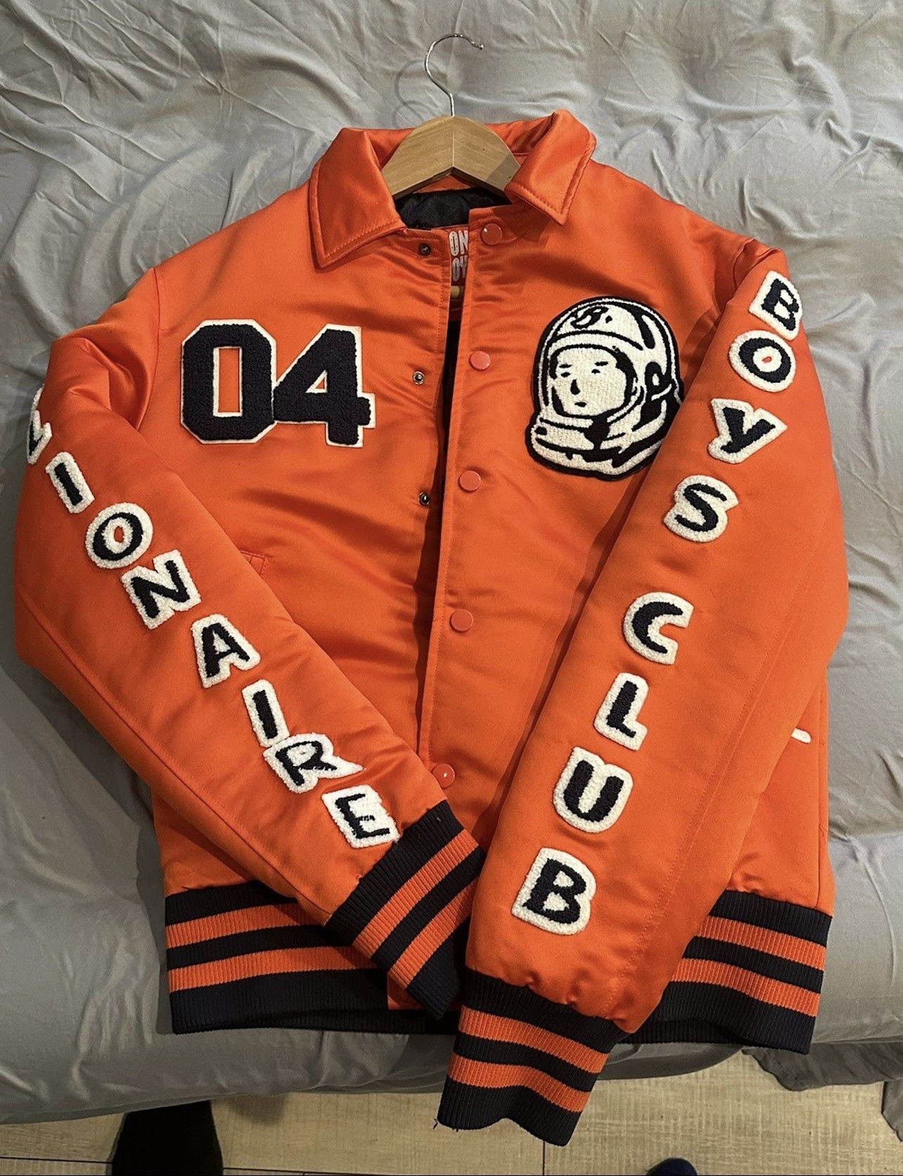 image of Billionaire Boys Club Classic Jacket in Orange, Men's (Size Small)