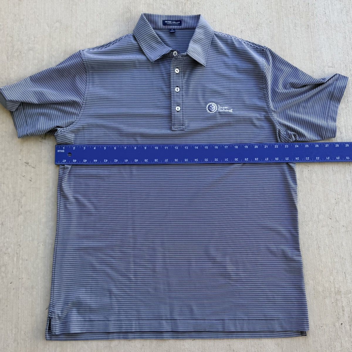Peter Millar Peter Millar Crown Crafted Polo Shirt Men Size XL Striped Size US XL / EU 56 / 4 - 6 Thumbnail
