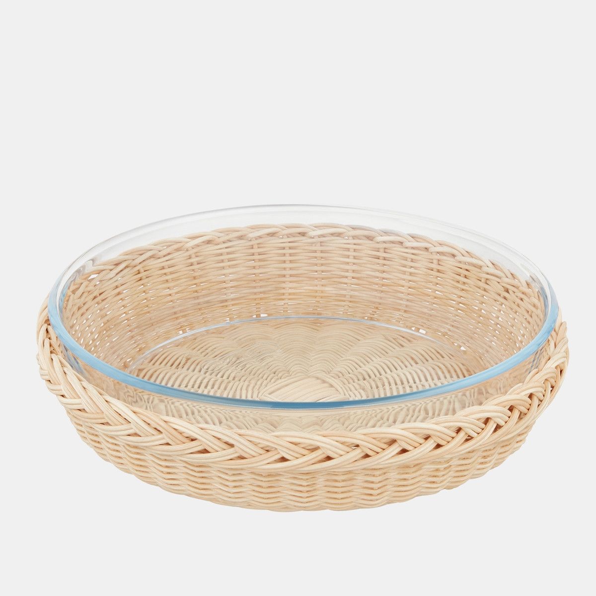 Dior o1bcso1str0226 Size:OS/Plat Pyrex Osier Rond 26Cm in Beige Size ONE SIZE - 2 Thumbnail