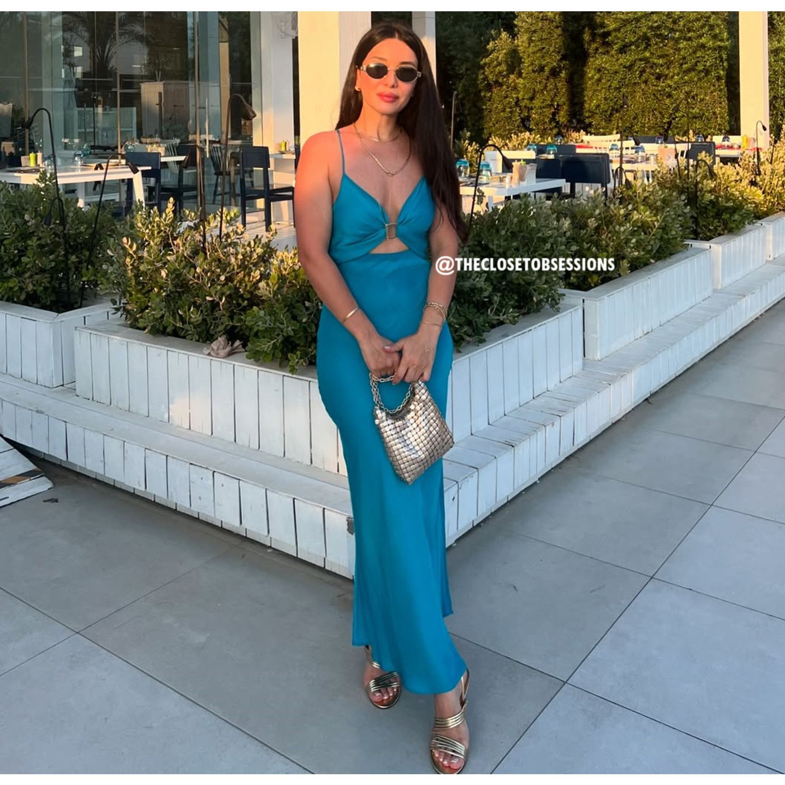 Zara ZARA BLOGGER FAVE!!! Midi Dress with Metal Detail NWT Size M / US 6-8 / IT 42-44 - 18 Thumbnail