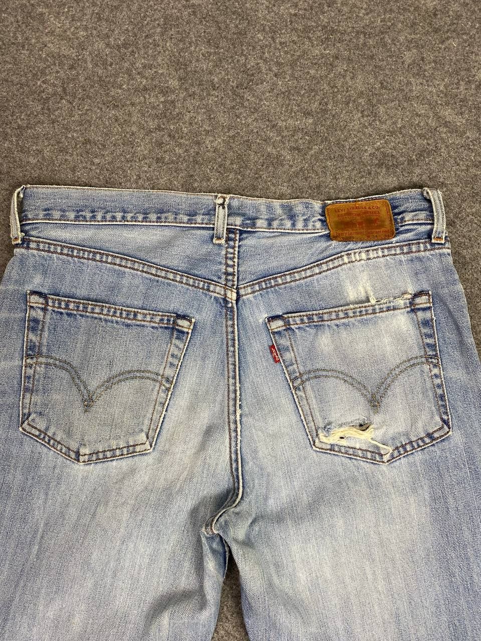 Levi's vintage levis 502 distressed denim Size US 34 / EU 50 - 3 Thumbnail
