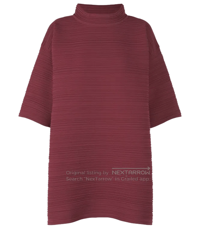 Issey Miyake Issey Miyake Chocolate Brown T-shirt Size M / US 6-8 / IT 42-44 - 1 Thumbnail