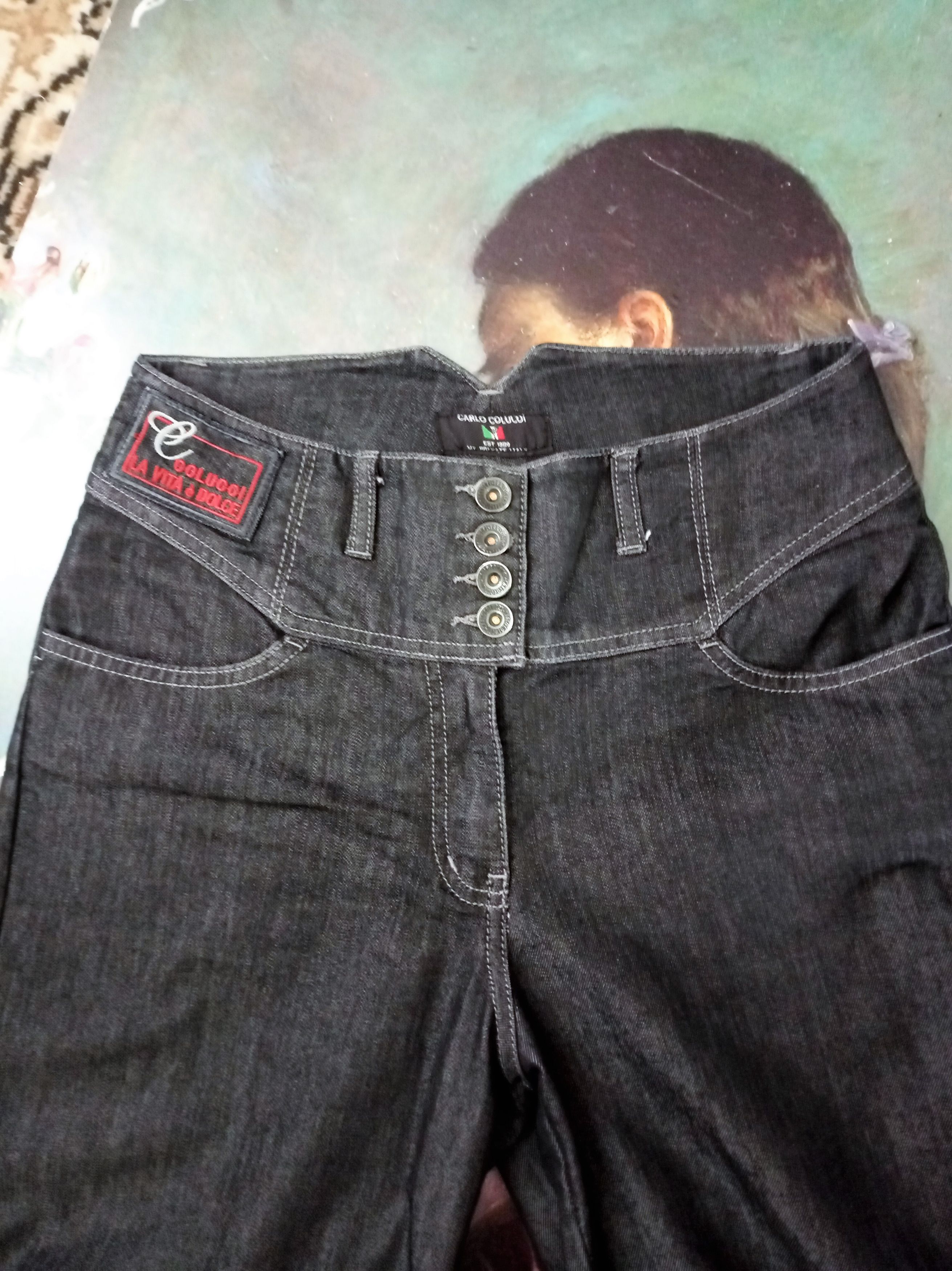 Carlo Colucci × Vintage Vintage Italian jeans Carlo Colucci Size 25" / US 0 / IT 36 - 5 Thumbnail