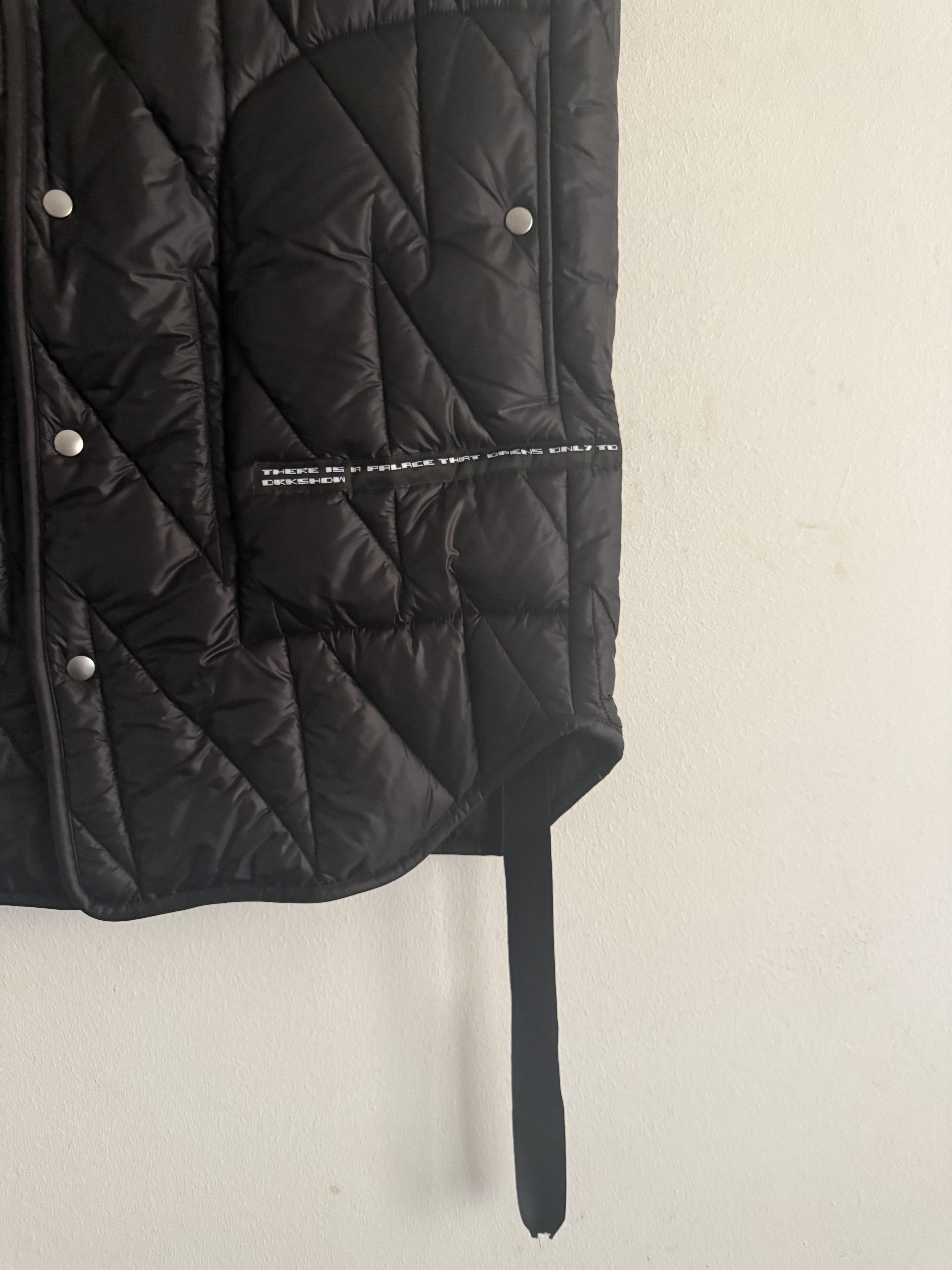 Rick Owens Drkshdw Rick Owens Quilted Puffer Vest Size US S / EU 44-46 / 1 - 5 Thumbnail