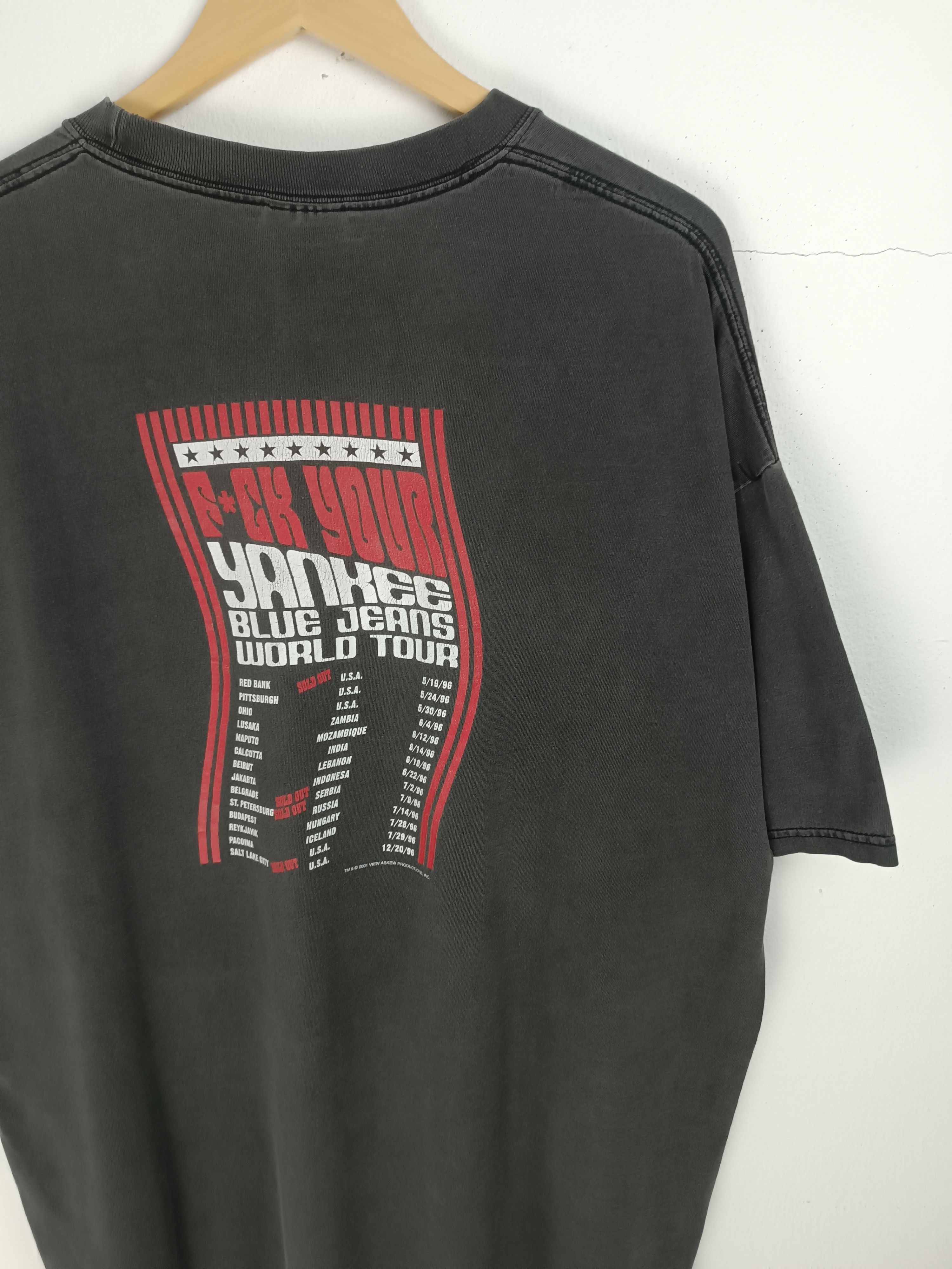 Other THRASHED FADED VINTAGE '02 BERSERKER F YOUR YANKEE BJ CLERKS Size US XL / EU 56 / 4 - 10 Thumbnail