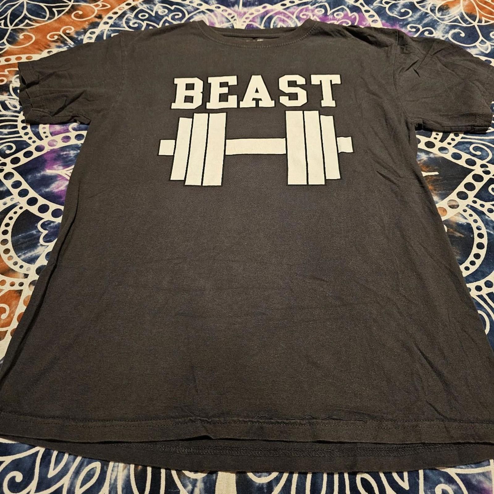 Designer Men's Navy Beast Mode T-shirt Size US M / EU 48-50 / 2 - 4 Thumbnail