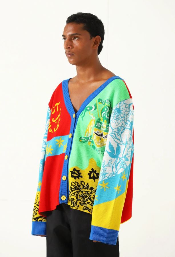 Other Rastah “Am I Free” Knit Cardigan – Size M – NWT Size US M / EU 48-50 / 2 - 4 Thumbnail
