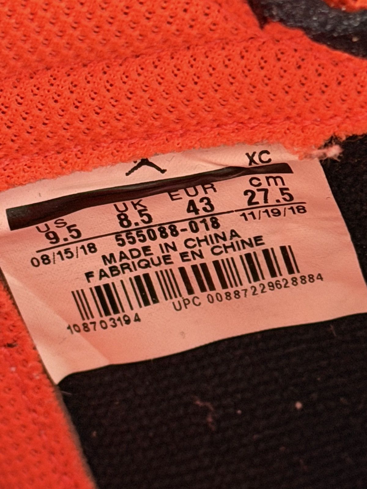 Nike Nike Jordan 1 High Hyper Crimson Neutral Grey spiderman Size US 9.5 / EU 42-43 - 19 Thumbnail