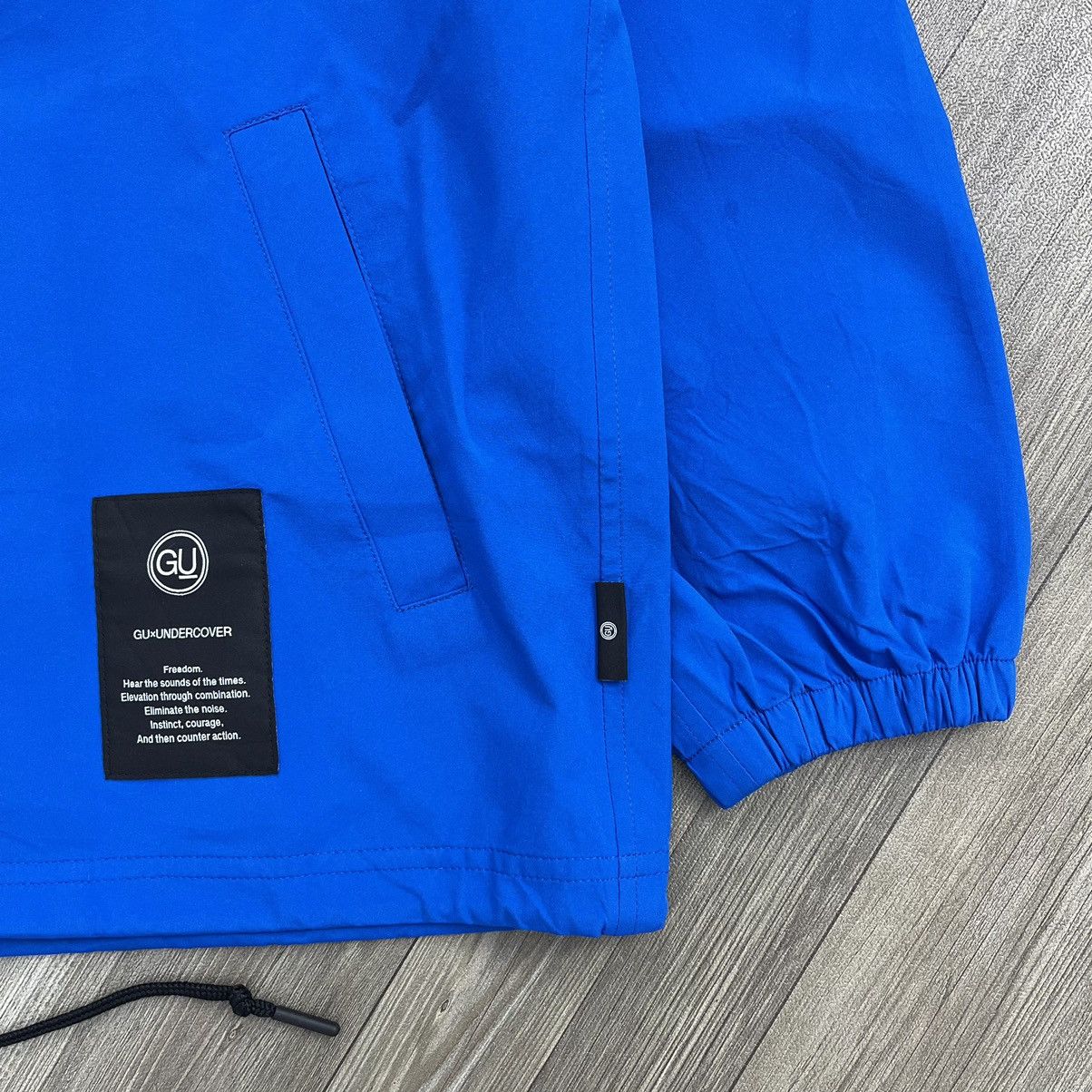 GU × Jun Takahashi × Undercover SS21 Undercover × GU Graphite Blue Coach Jacket Size US S / EU 44-46 / 1 - 7 Thumbnail