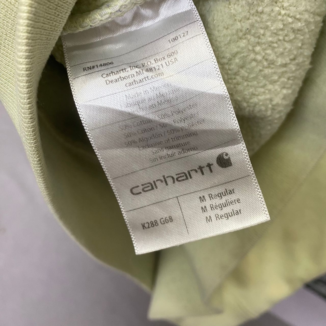 Carhartt Vintage Carhartt Loose Fit Distressed Hoodies Size US M / EU 48-50 / 2 - 13 Thumbnail