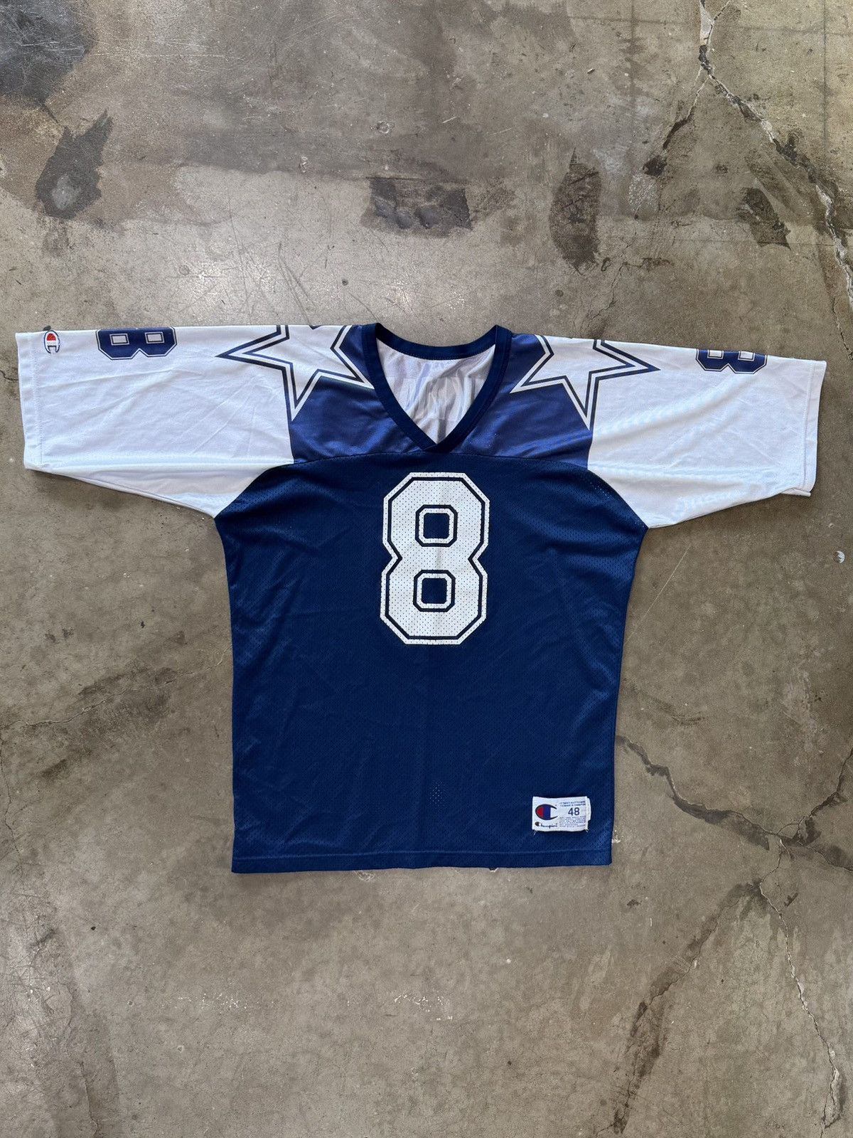 Champion Vintage NFL Troy Aikman Dallas Cowboys Jersey XXL Size US XXL / EU 58 / 5 - 6 Thumbnail