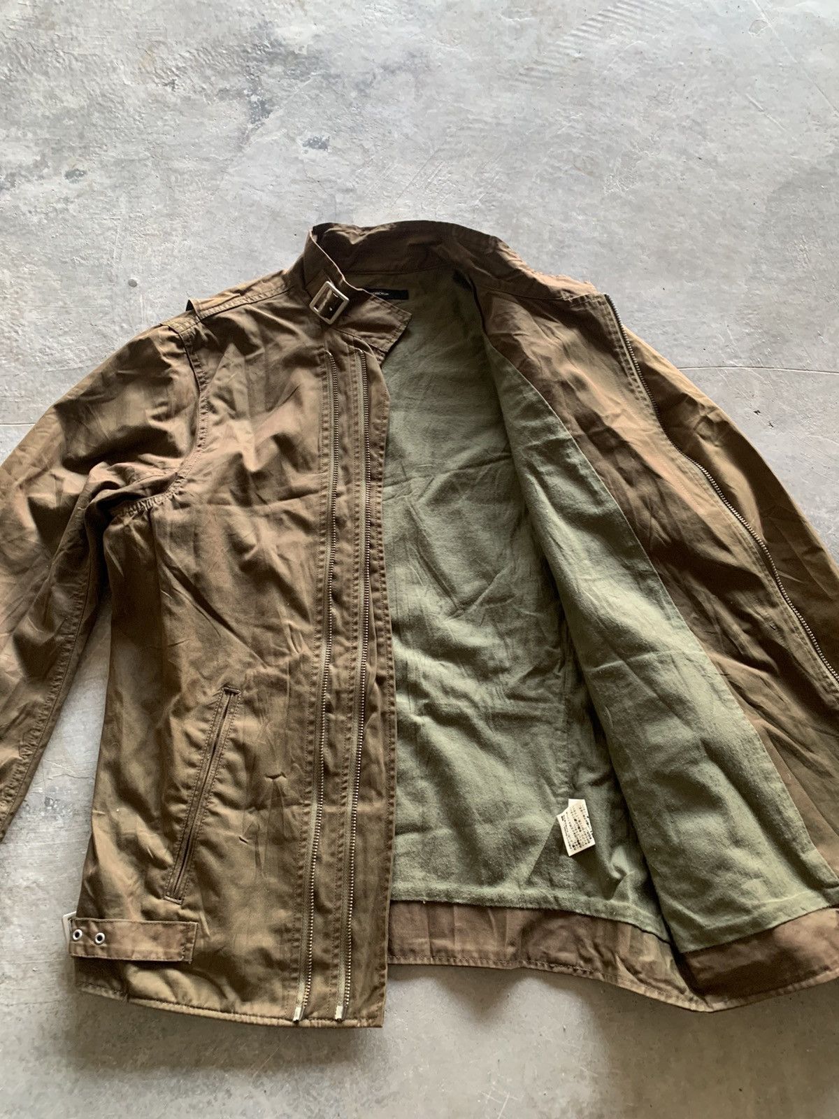 JACKROSE JACK ROSE army military style biker jacket Size US M / EU 48-50 / 2 - 6 Thumbnail