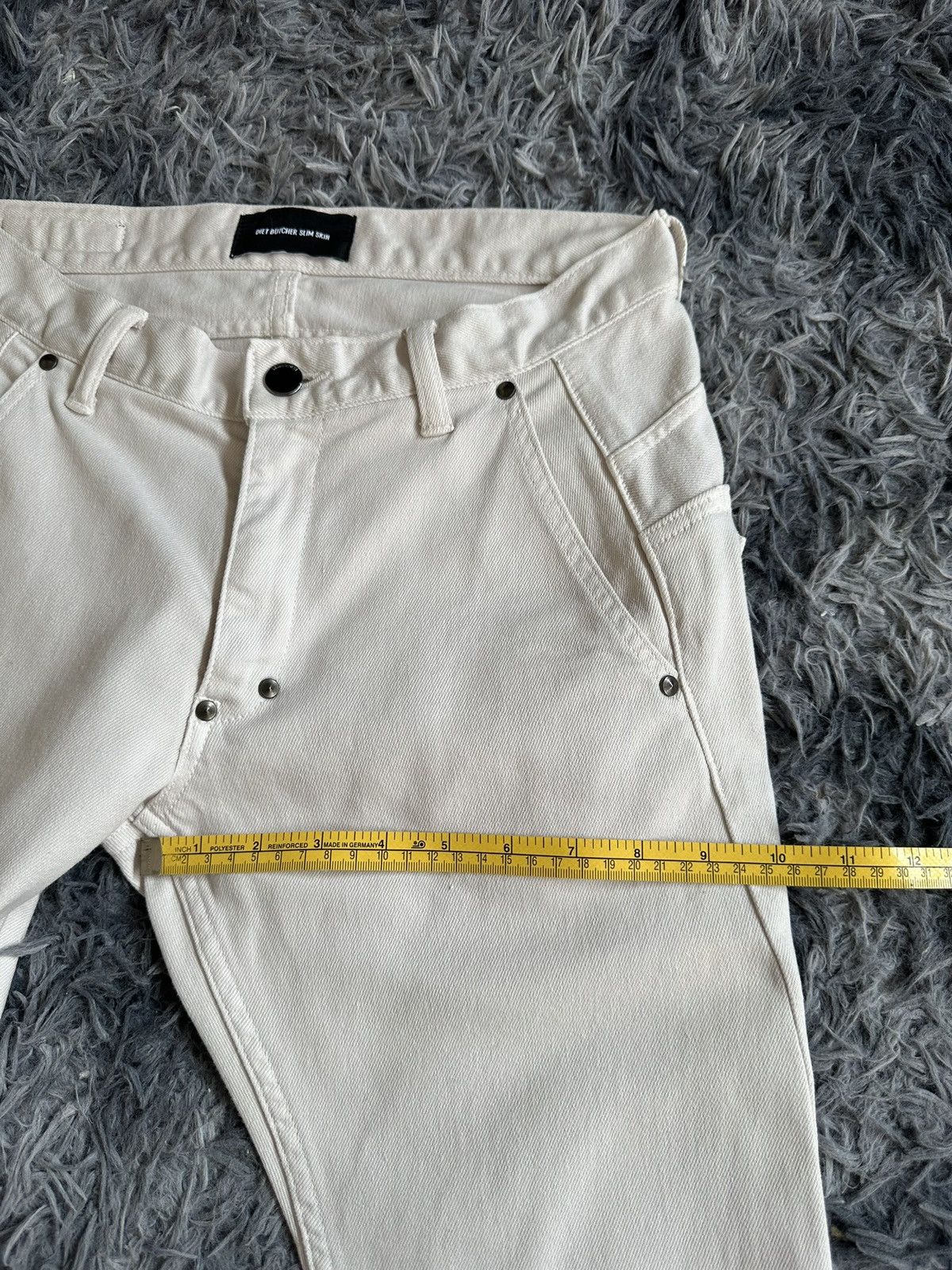 Diet Butcher Slim Skin 15/16AW - DBSS '' Feather to Snow '' collection pant Size US 29 - 16 Thumbnail
