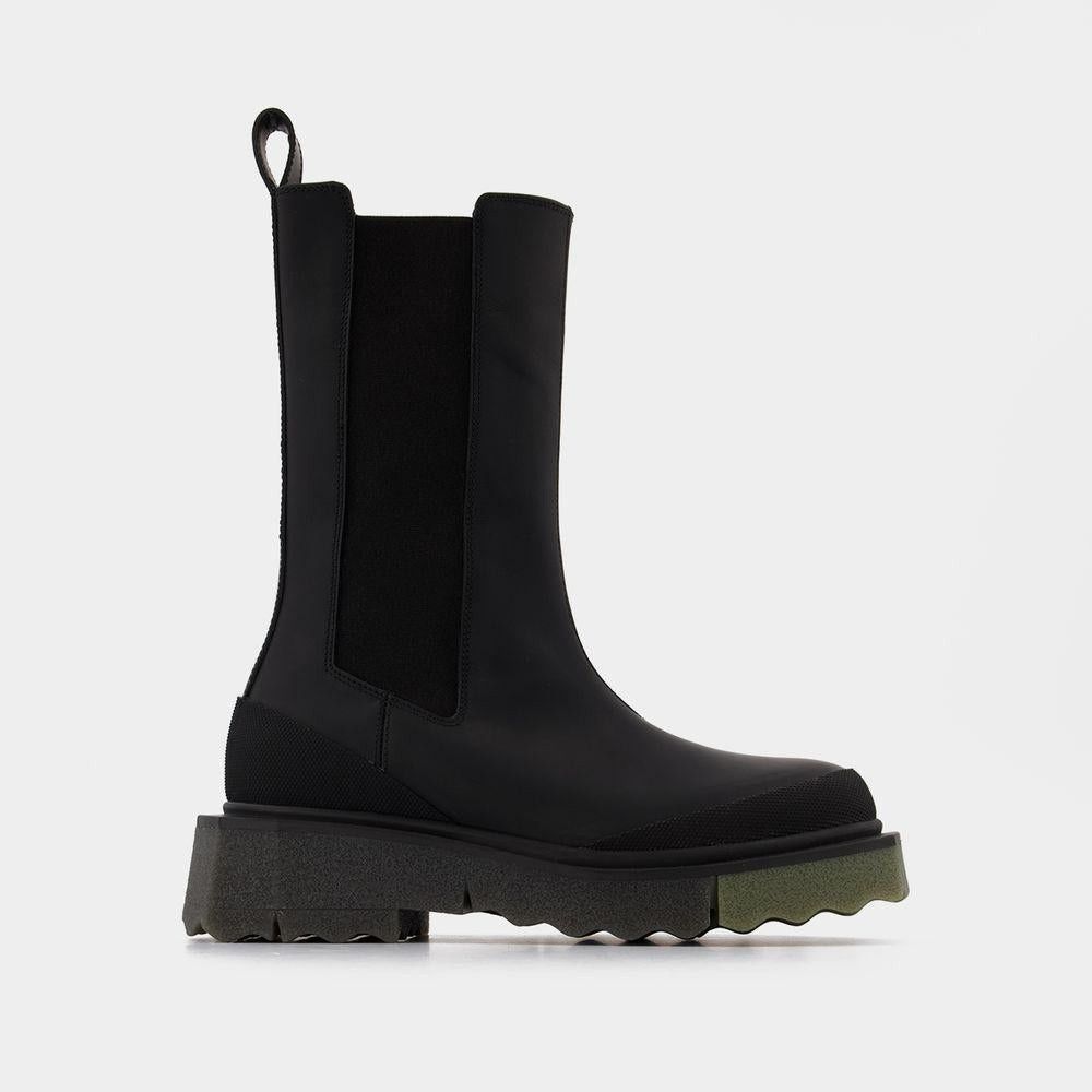 Off-White o1y1225 Ankle Boots in Black Size US 5 / IT 35 - 1 Thumbnail