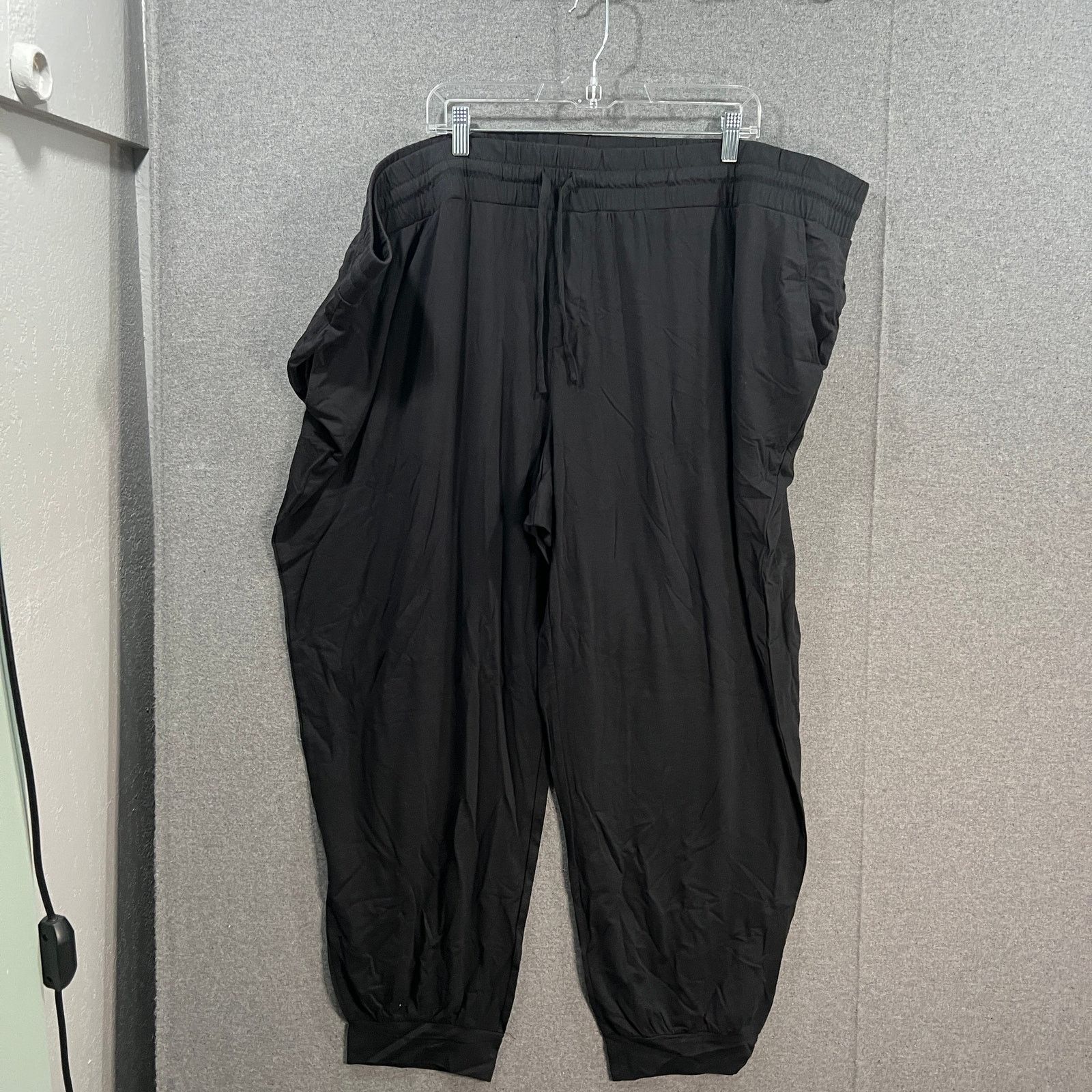 Other AnyBody Tall Cozy Knit Luxe Jogger Pant Black, Tall 4X Size 38" / US 16 / IT 52 - 2 Thumbnail