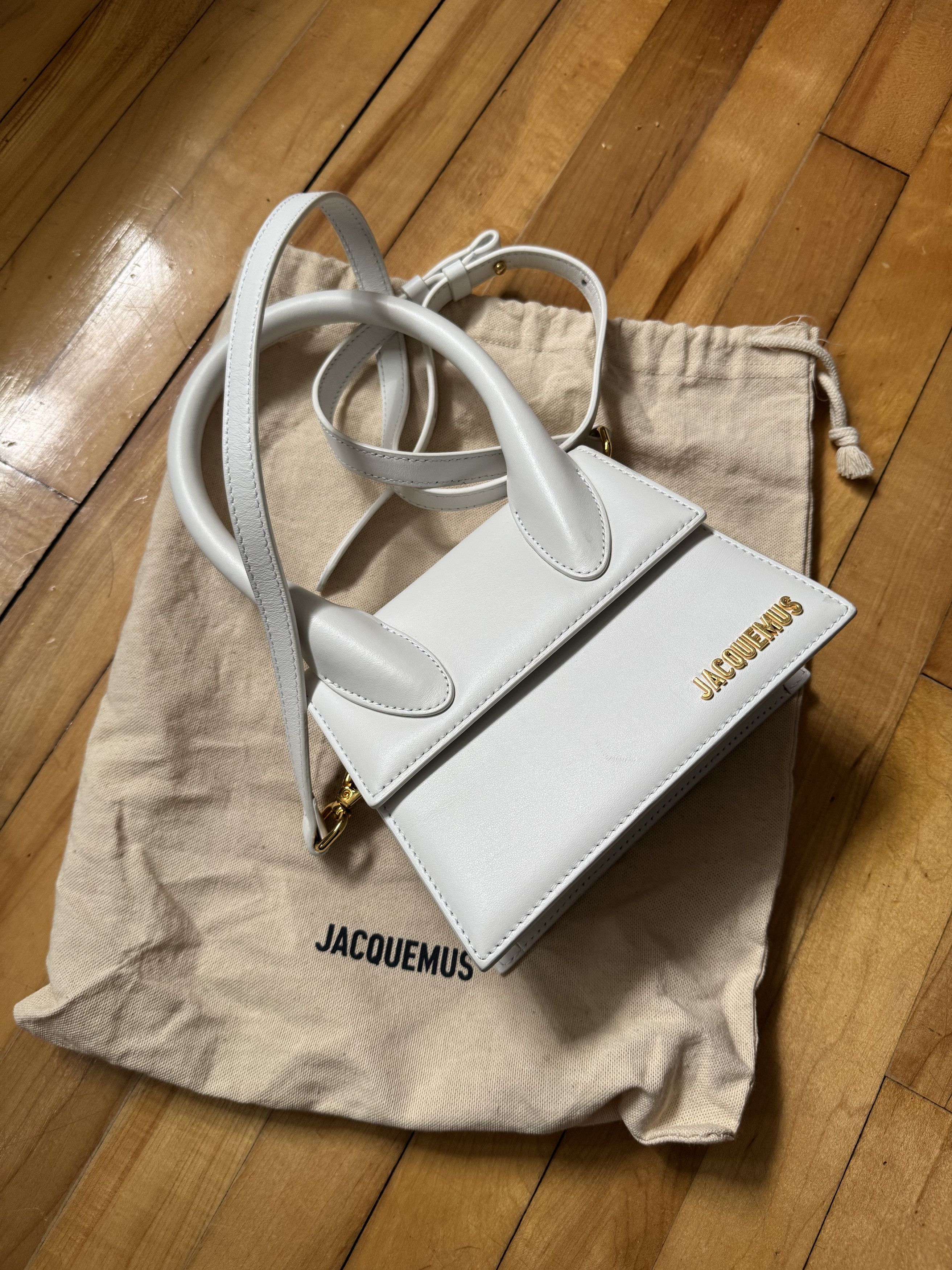 Jacquemus Jacquemus medium Chiquito white bag Size ONE SIZE - 1 Thumbnail