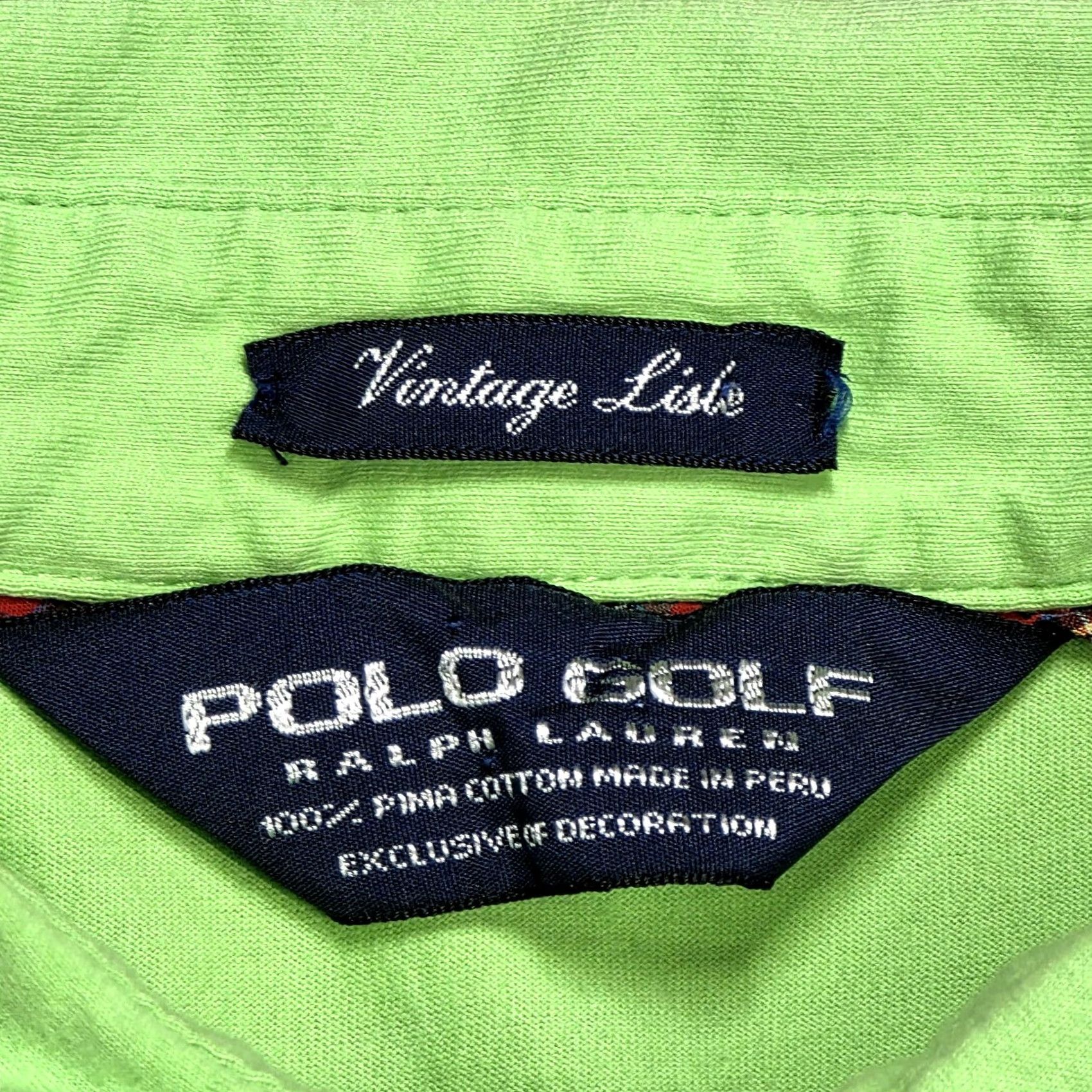 Ralph Lauren Ralph Lauren Polo Golf Shirt Green M Men Short Sleeve Pima Cotton Lisle Embroidered Button Collar Casual Golf Size US M / EU 48-50 / 2 - 7 Thumbnail