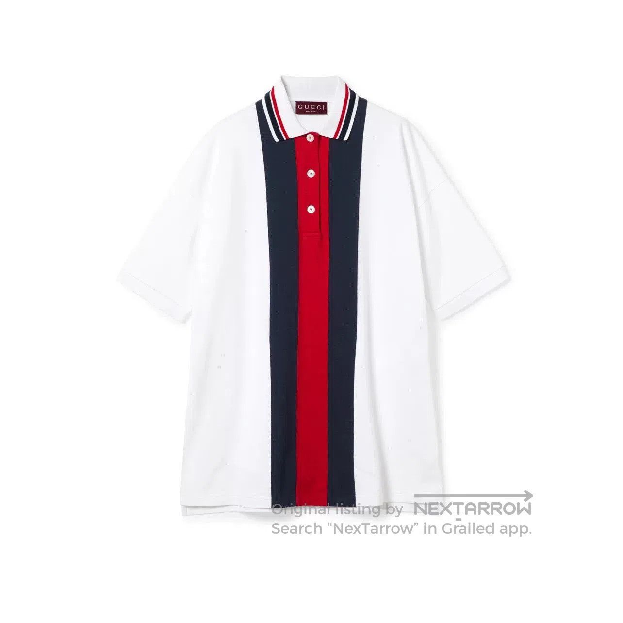 Gucci Gucci Striped Knit Polo Shirt. Size US M / EU 48-50 / 2 - 1 Thumbnail