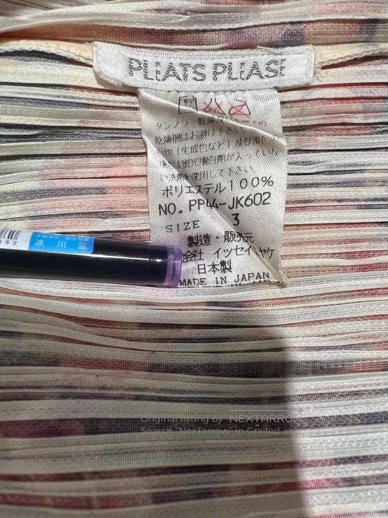 Issey Miyake Issey Miyake Peony Rose Pleated Top Size L / US 10 / IT 46 - 7 Thumbnail