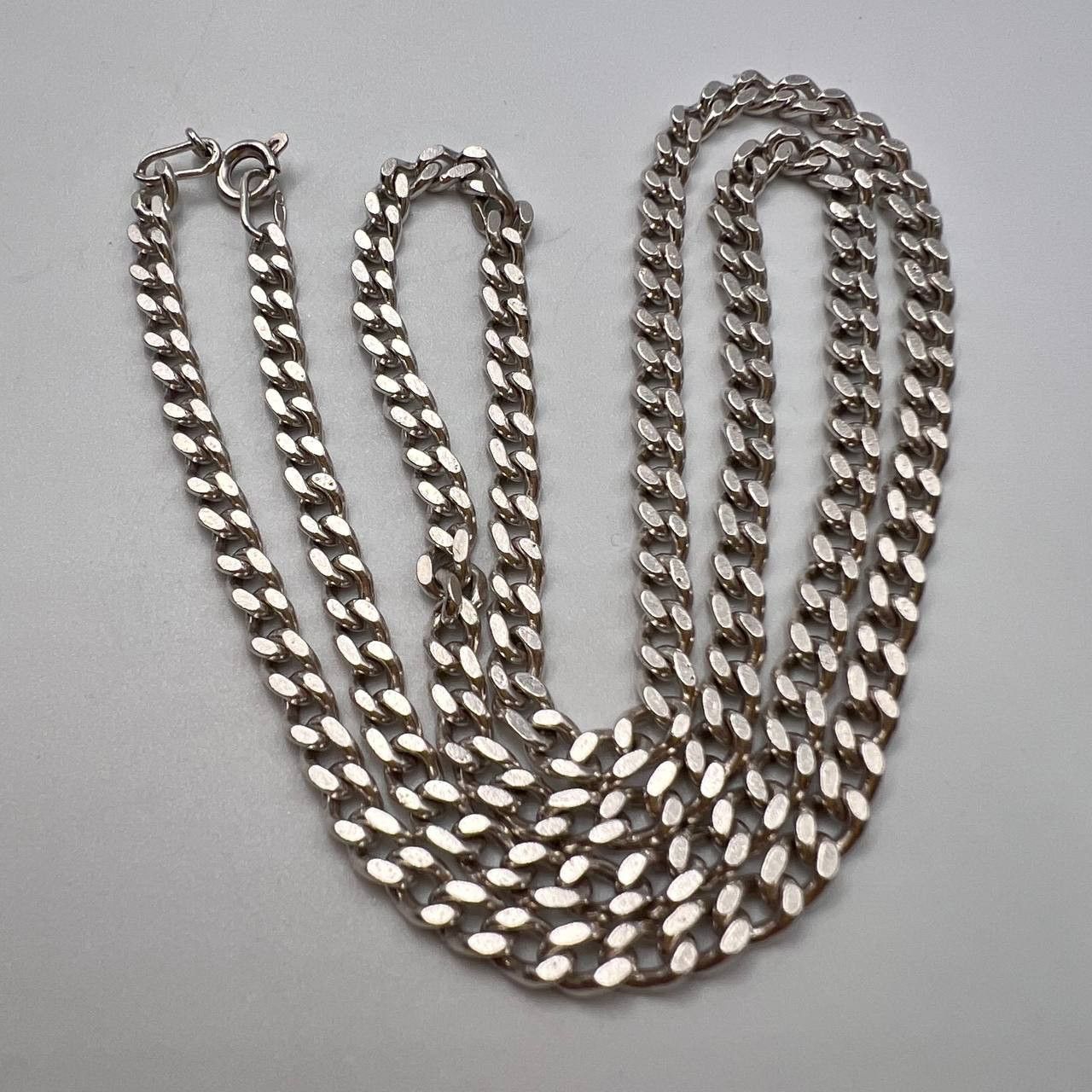 Sterling Silver 925 Jewelry Chain Necklace 22.3 Gr, Men's