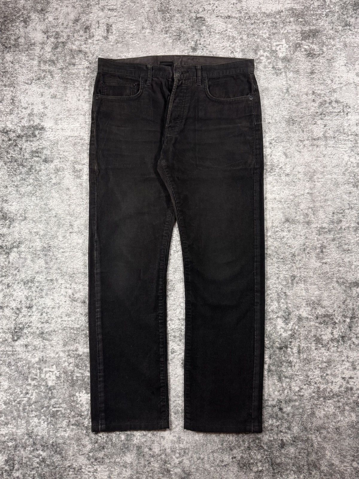 Dior FW08 Dior Homme “Lumiere Du Nord” KVA Waxed Corduroy Jeans 