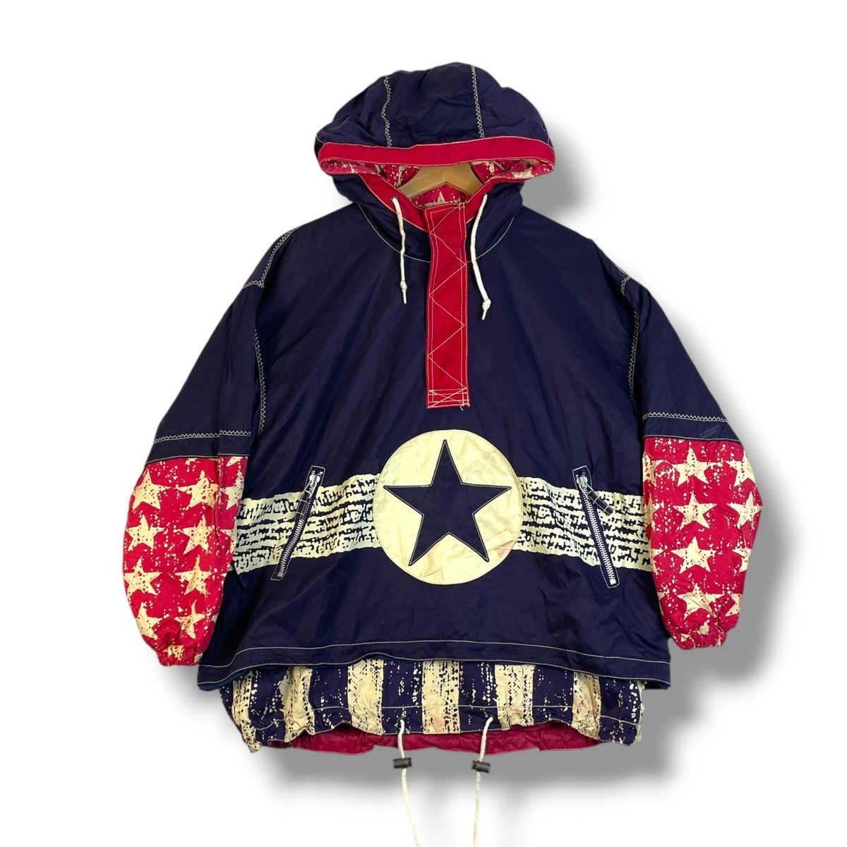 Goldwin VINTAGE JET SET SKI GOLDWIN TWO LAYER HALF ZIPPER JACKET Size US S / EU 44-46 / 1 - 1 Thumbnail