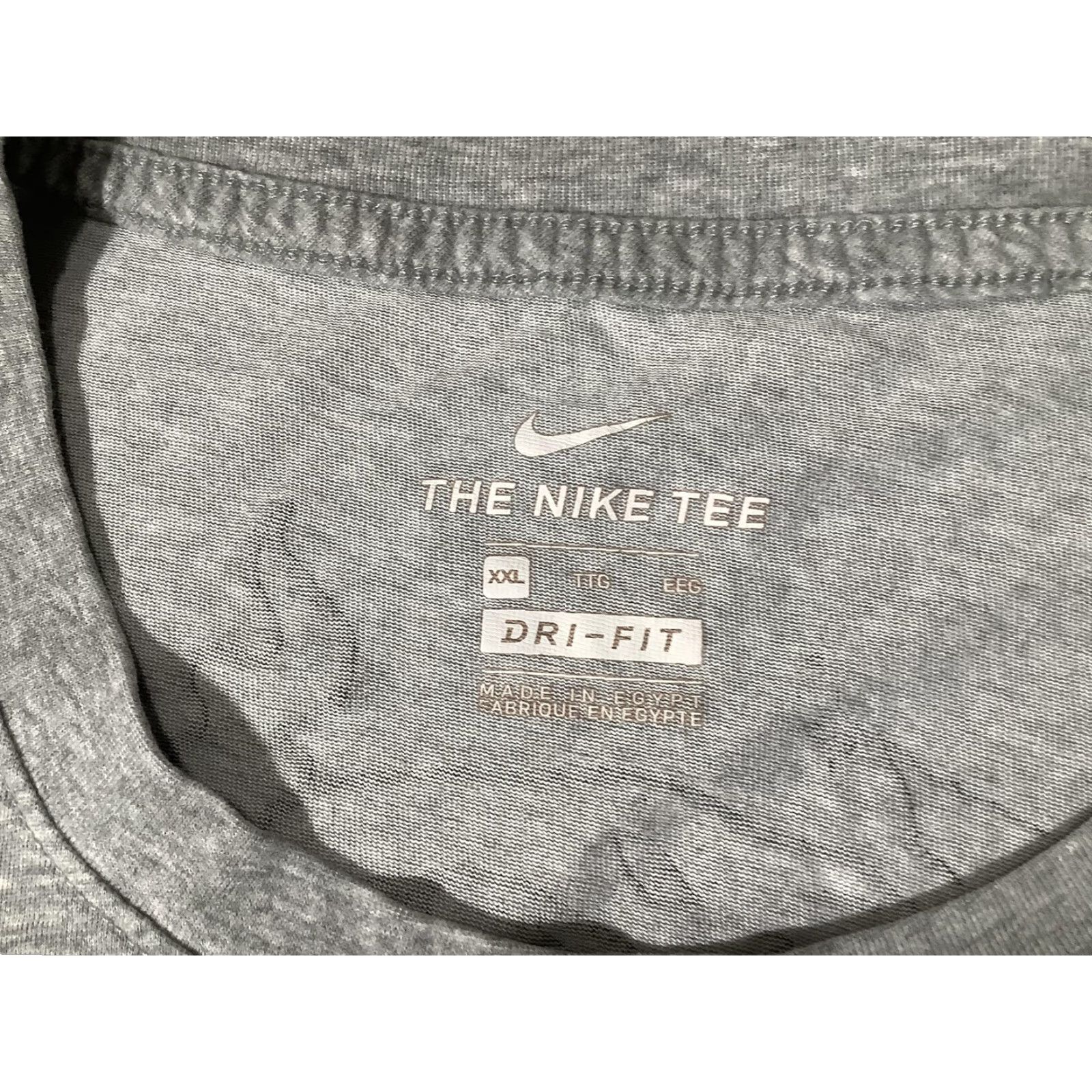Nike Nike Shirt Mens 2XL Gray Dri-FIT Snake Graphic Swoosh Basketball Logo Tee Size US XXL / EU 58 / 5 - 3 Thumbnail