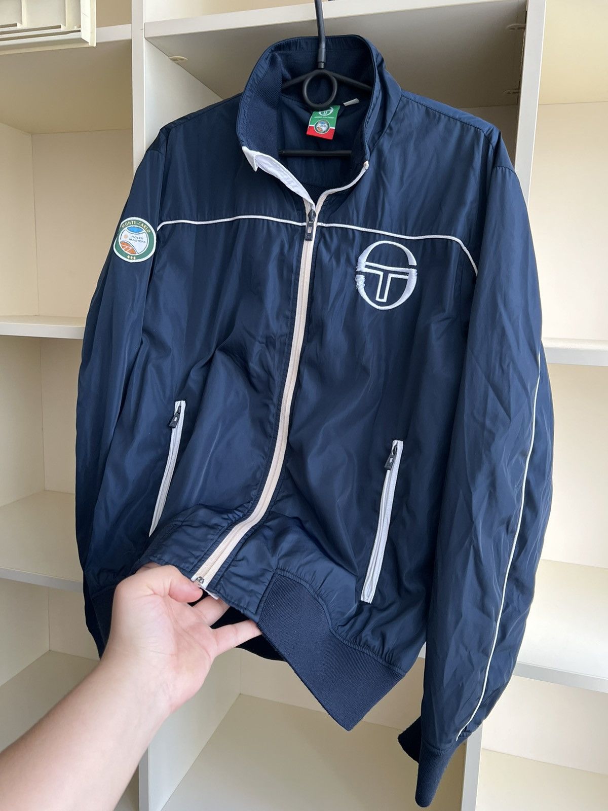 Sergio Tacchini Vintage Sergio Tacchini Jacket Bomber Size US M / EU 48-50 / 2 - 10 Thumbnail