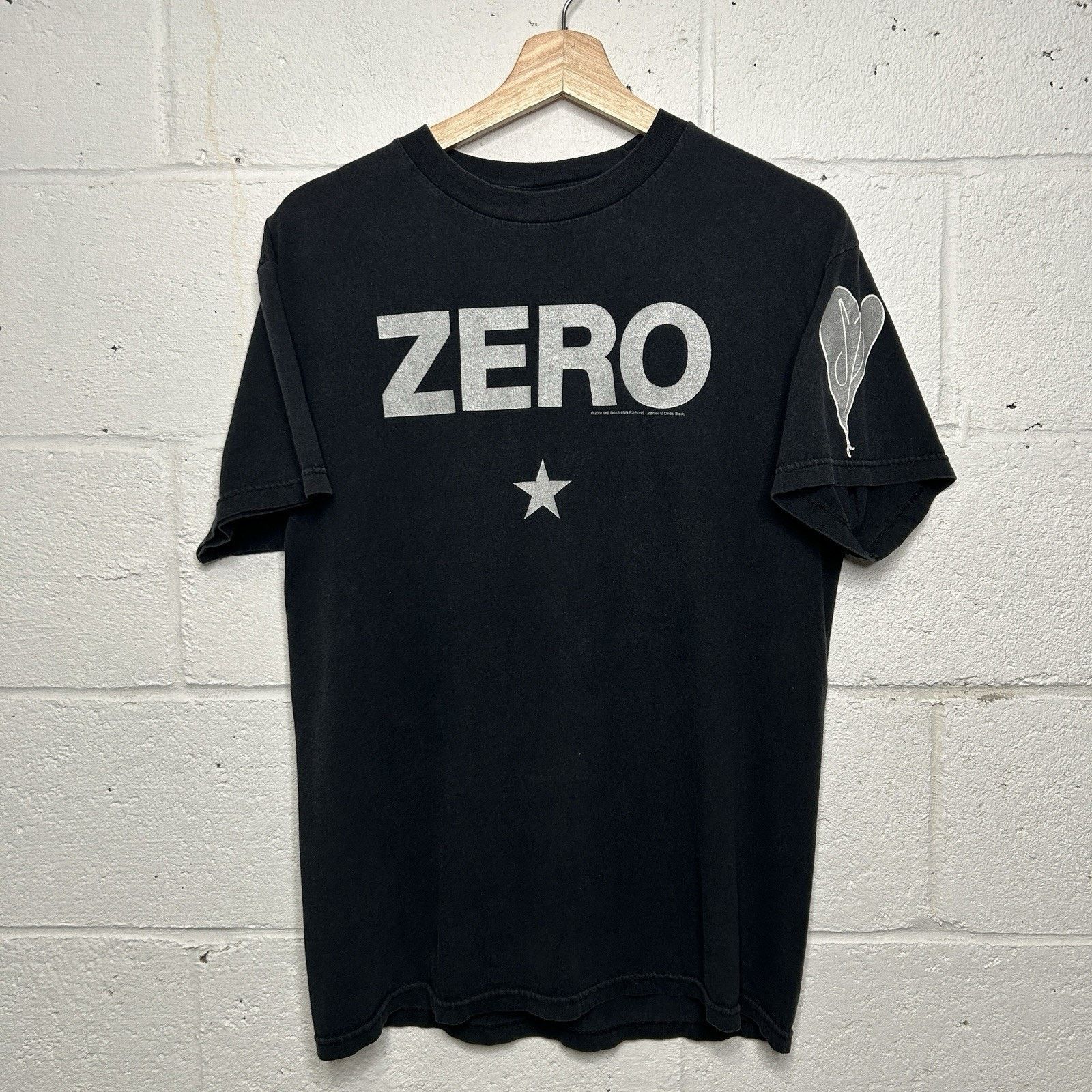Band Tees Vintage Smashing Pumpkins “Zero” Band Tee Cinder Block Size US M / EU 48-50 / 2 - 1 Thumbnail