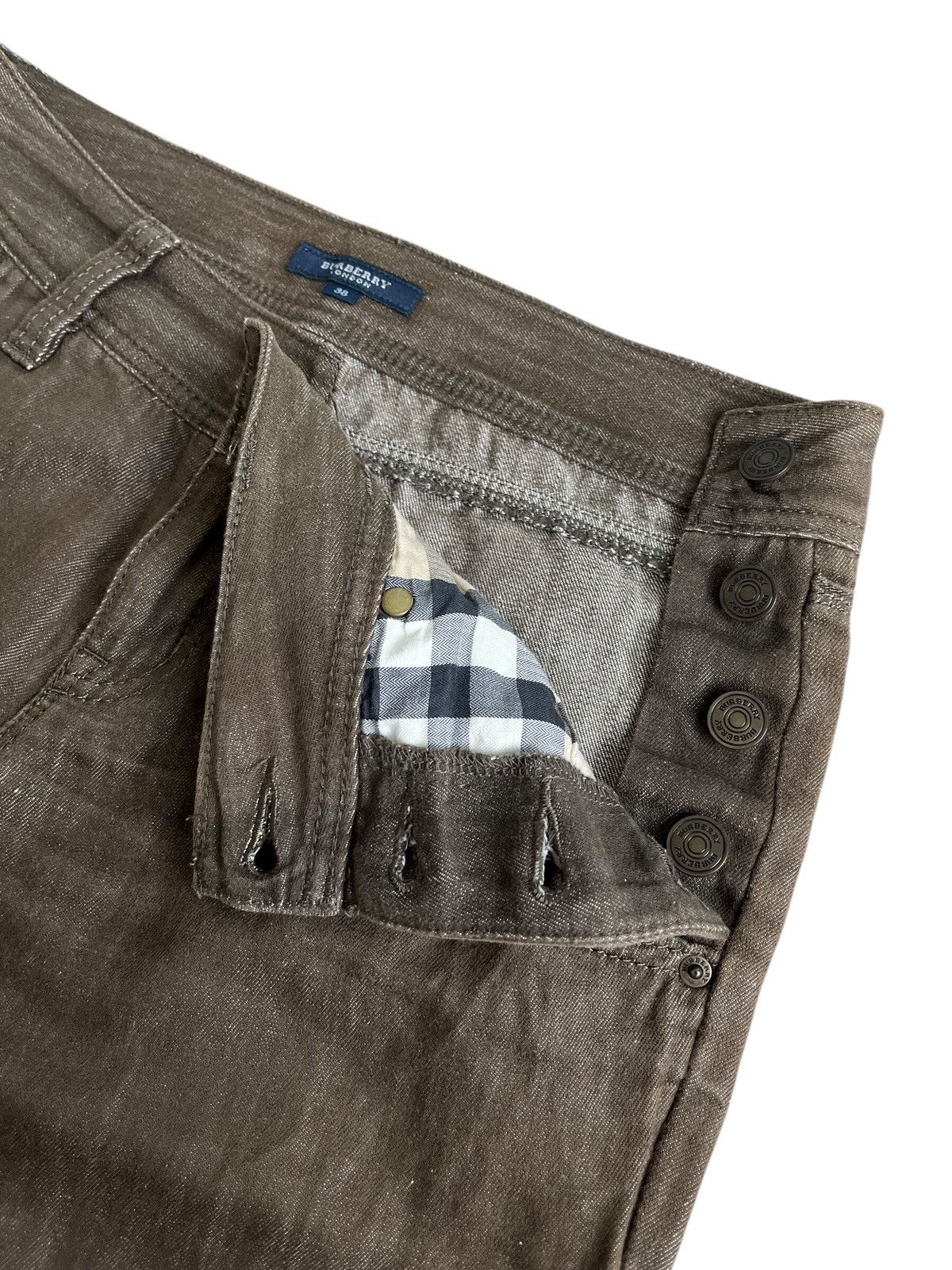 Burberry × Designer × Vintage Burberry loose denim pants Size US 30 / EU 46 - 8 Thumbnail