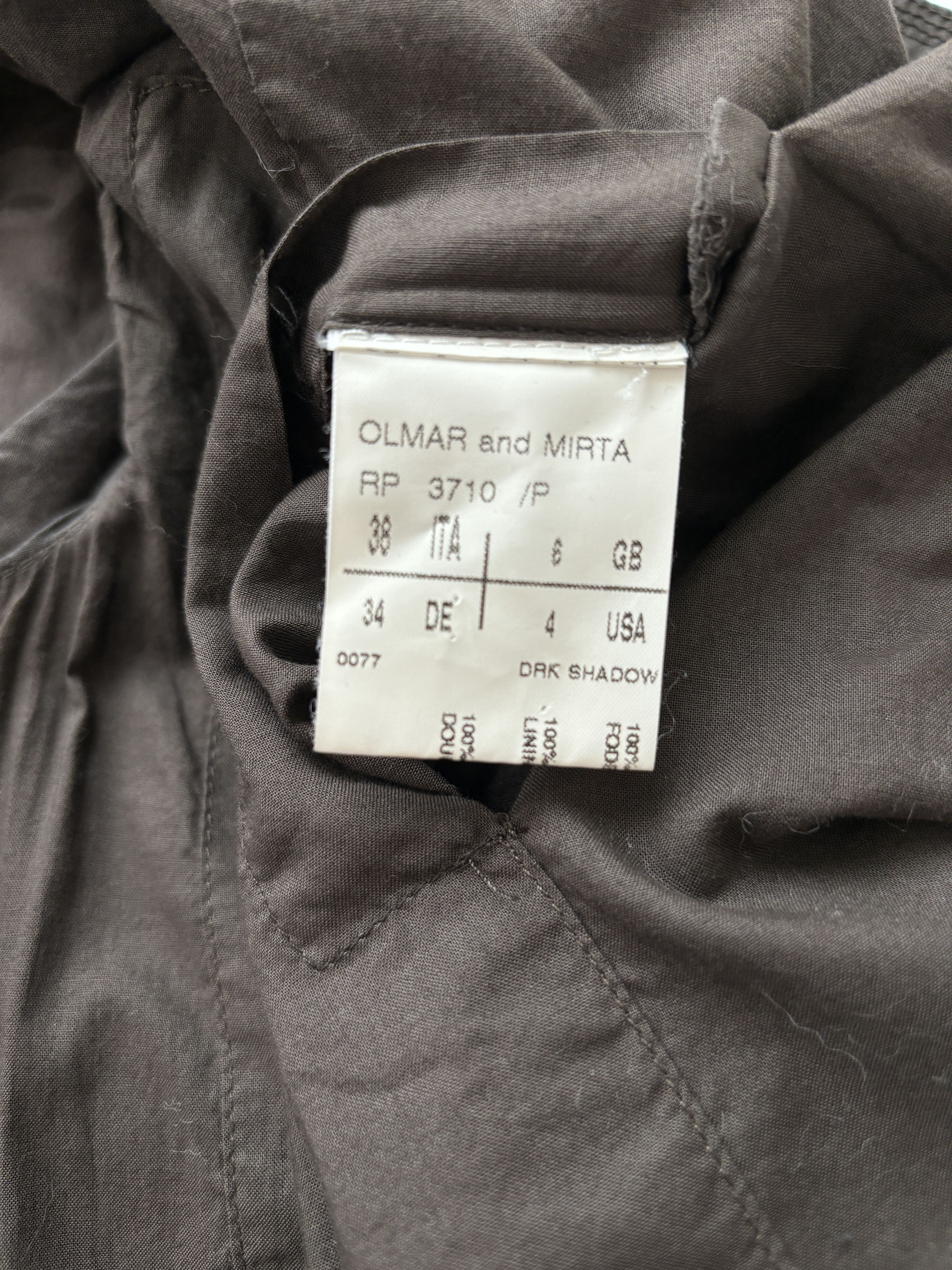 Rick Owens ⚡️QUICK SALE⚡️Rick Owens Drkshdw Brown Sleeveless Jacket Size S / US 4 / IT 40 - 6 Thumbnail