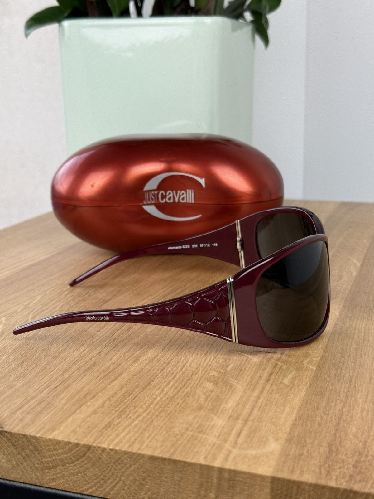 Just Cavalli × Roberto Cavalli Just Cavalli by Roberto Cavalli Laces Sunglasses Size ONE SIZE - 4 Thumbnail