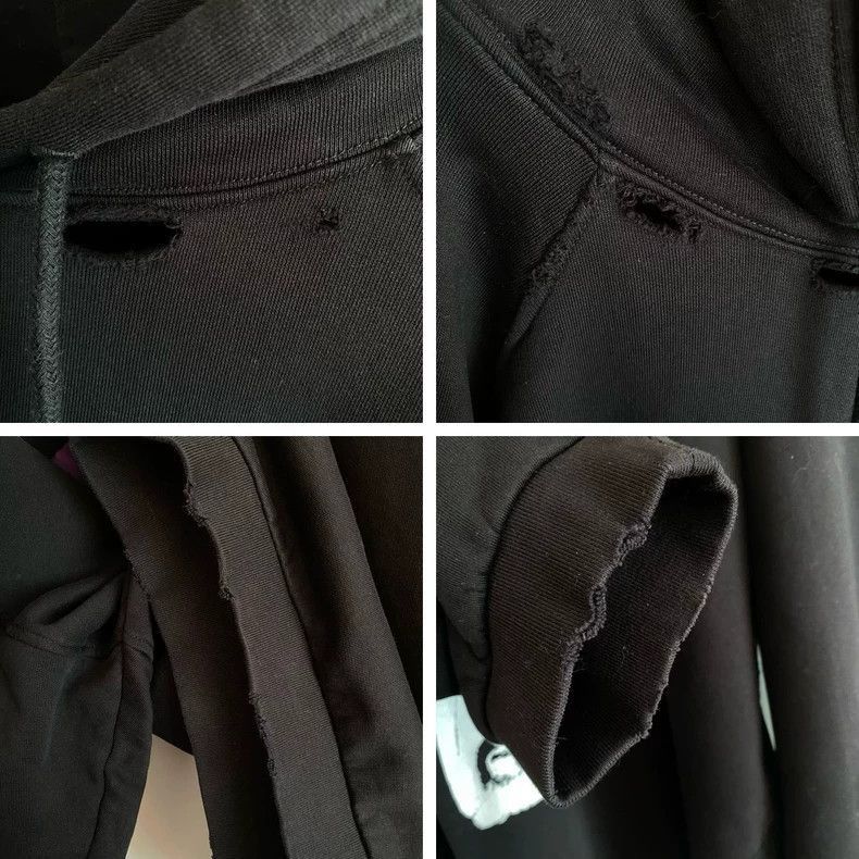 Raf Simons Raf Simons Erosion makes old hooded sweaters-2505 Size US M / EU 48-50 / 2 - 7 Thumbnail