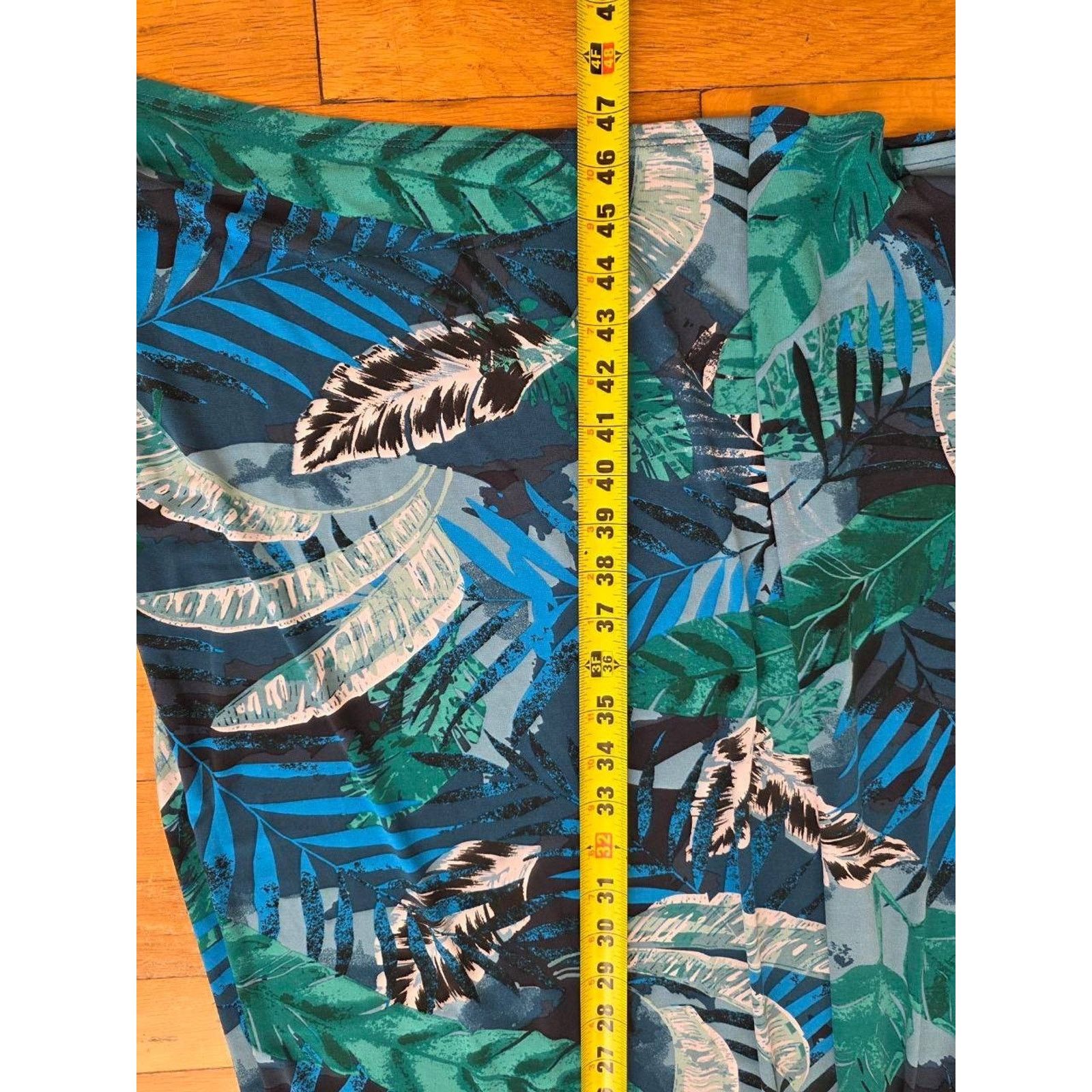 &Daughter Monsoon Sandra Palm Midi Dress Multi X-Large A001280 Size XL / US 12-14 / IT 48-50 - 9 Thumbnail
