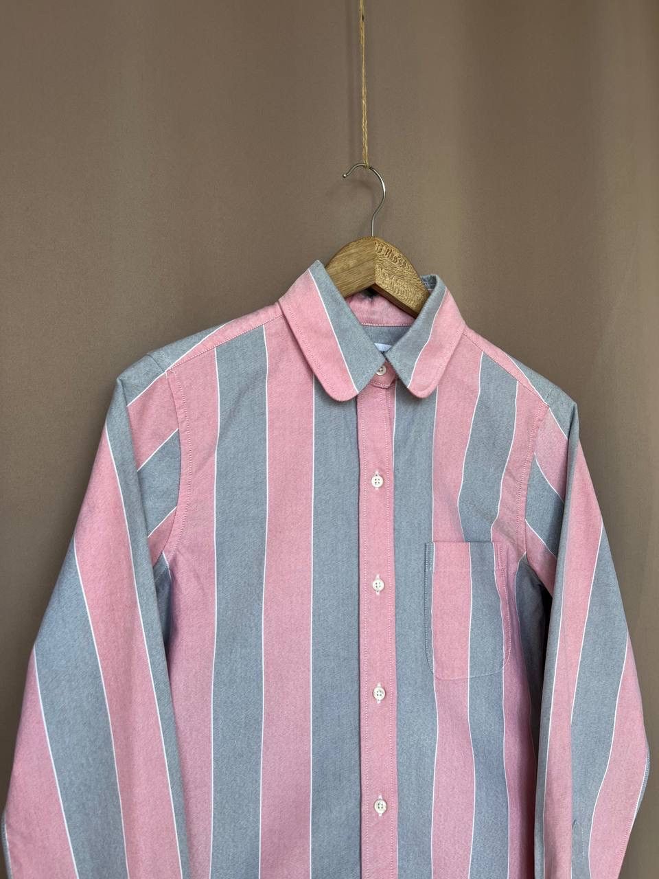 Thom Browne Thom Browne Button Shirt Womens Size 42 Long Sleeve Striped Size M / US 6-8 / IT 42-44 - 3 Thumbnail