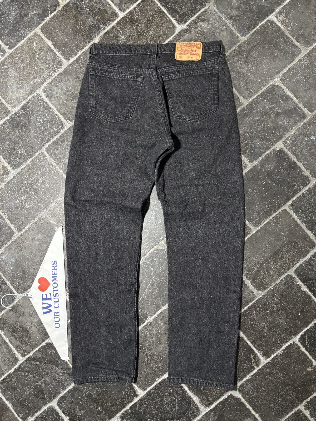Levi's 1990s Levi’s 501 Made in Canada Vintage Levi’s Red Tab Black Size US 30 / EU 46 - 1 Thumbnail