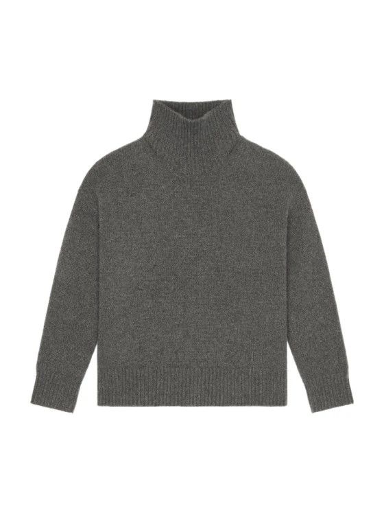 Givenchy o1w1db10325 Long Rolled Neck Sweater in Grey Size M / US 6-8 / IT 42-44 - 1 Thumbnail