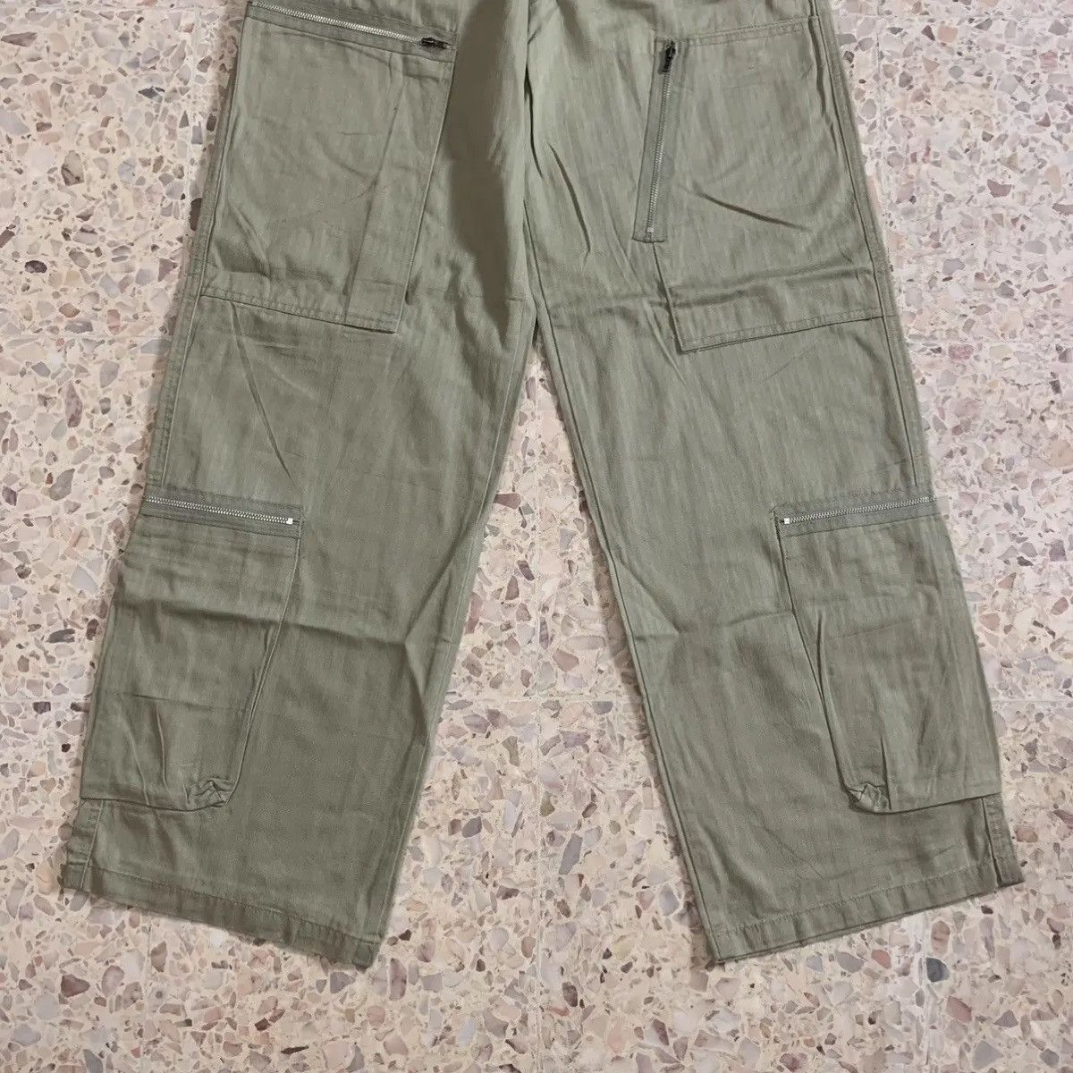 Seditionaries ‼️ RARE ‼️ JAPANESE VTG BIG POCKET TROUSERS BAGGY HBT TWILL Size US 28 / EU 44 - 6 Thumbnail