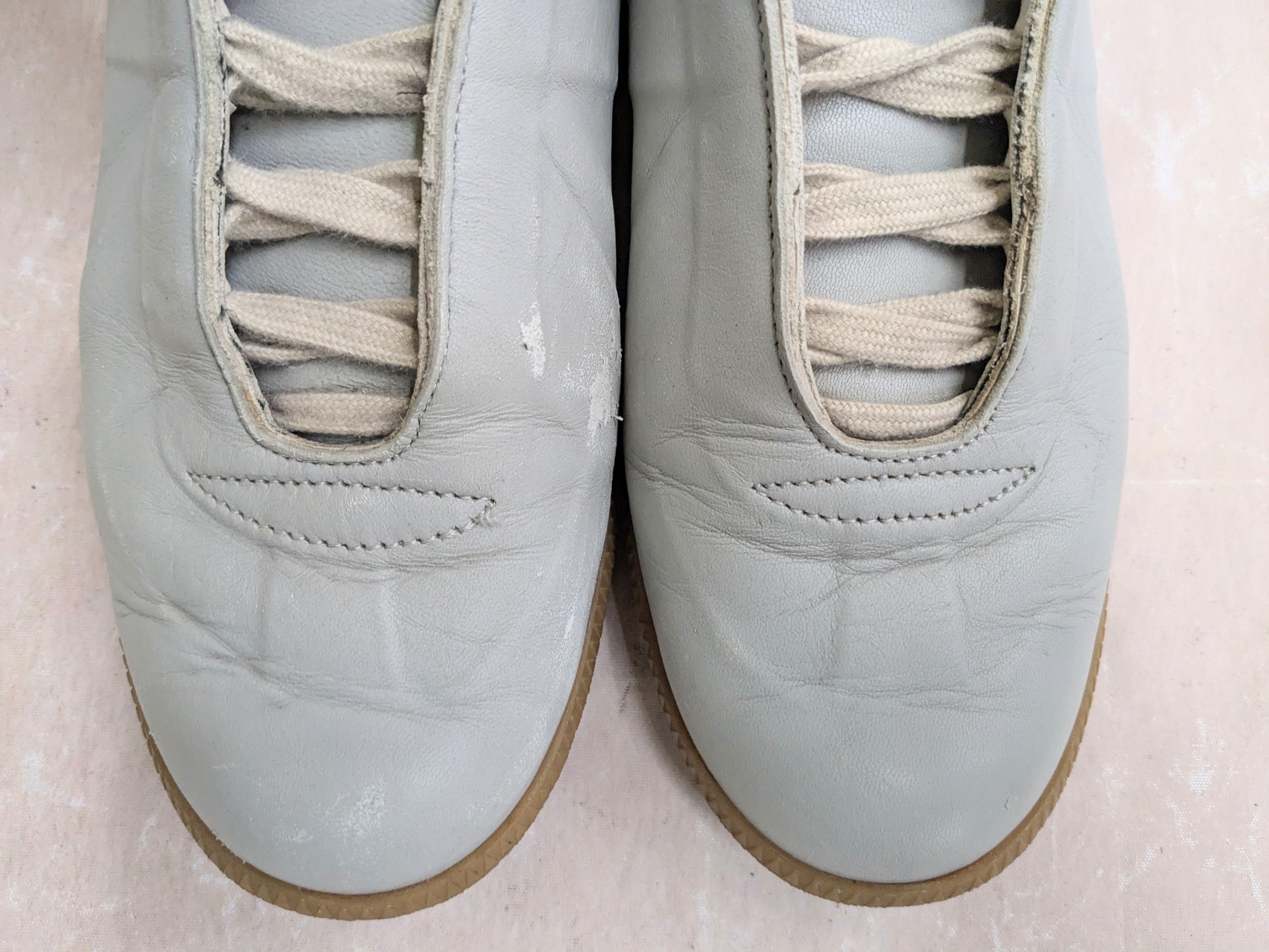 Maison Margiela Maison Margiela GAT Replica Gray 10 43 Leather Seamless Size US 10 / EU 43 - 3 Thumbnail