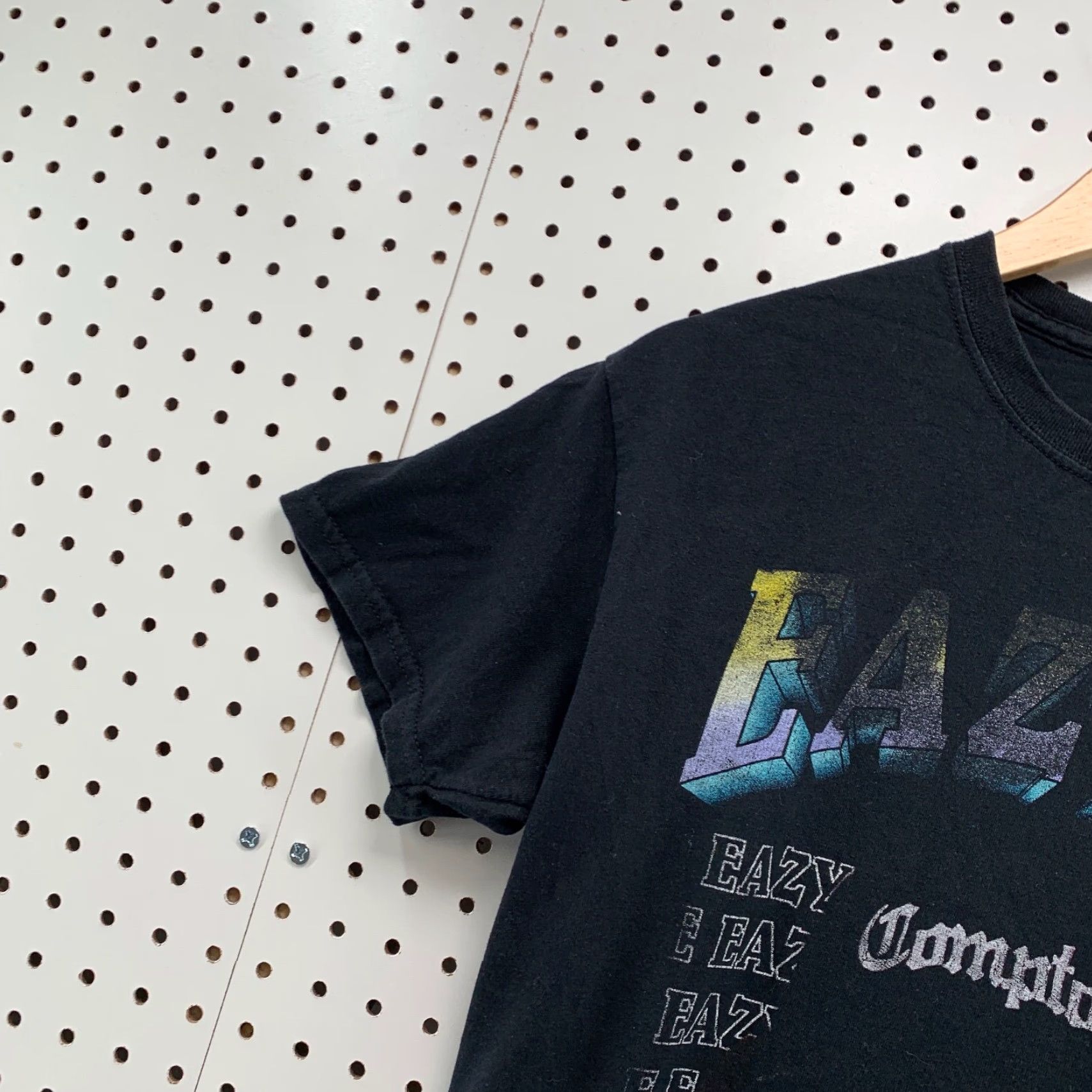 Vintage Eazy E Rap Tee Shirt Mens Medium Black Hip Hop 90s Compton NWA EAZY-E T-Shirt Size US M / EU 48-50 / 2 - 6 Thumbnail