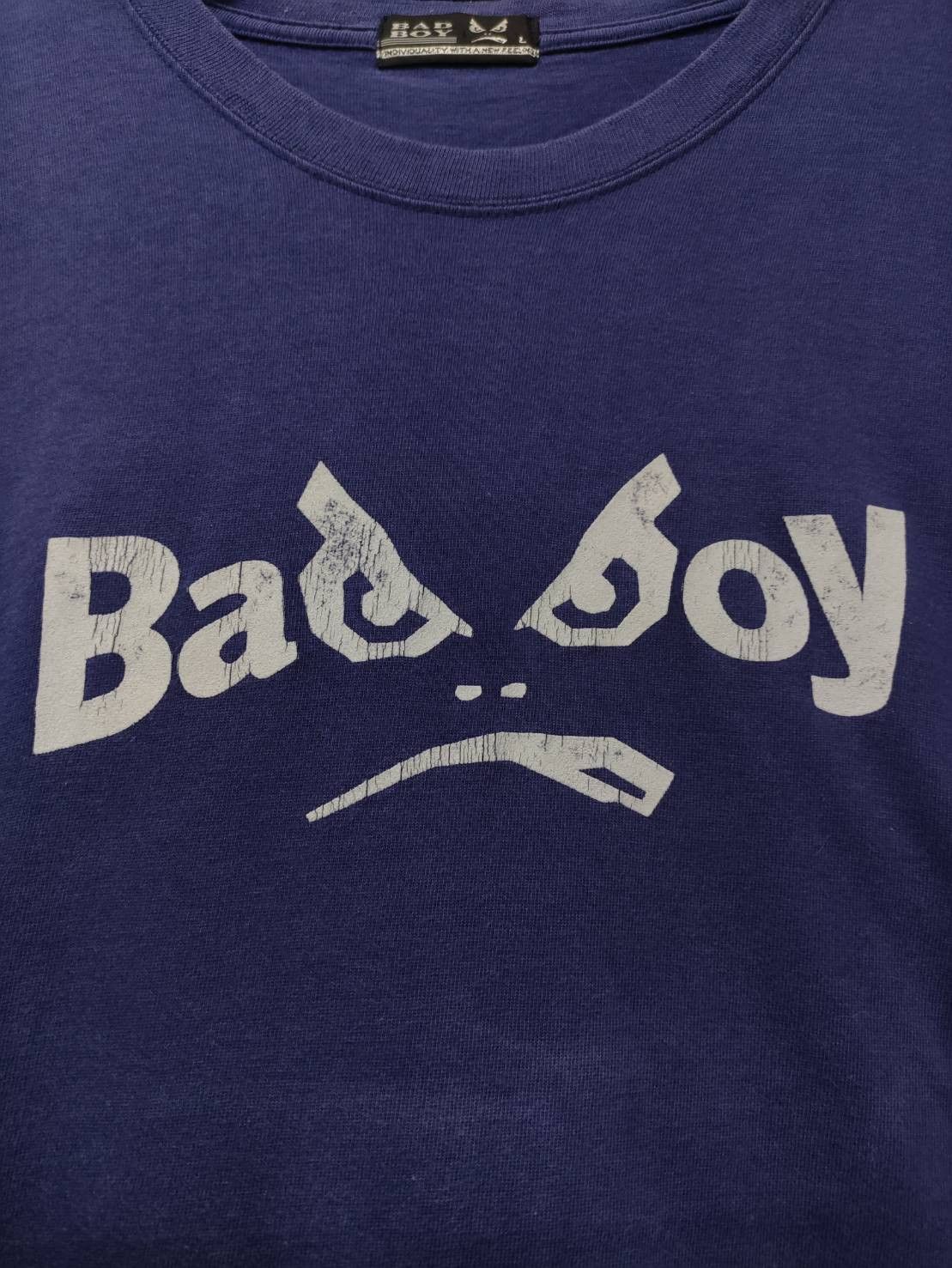 Rap Tees Vtg 00's Bad Boy OG Logo T-Shirt Size US L / EU 52-54 / 3 - 3 Thumbnail